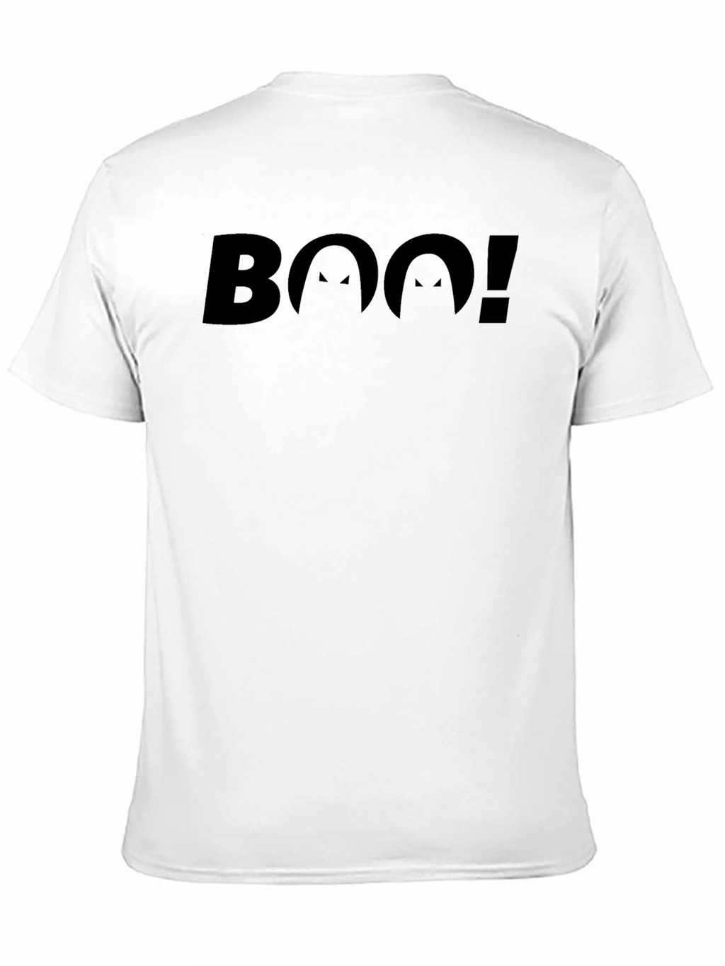 Boo! Halloween Graphic Tee - Spooky Season Comfort