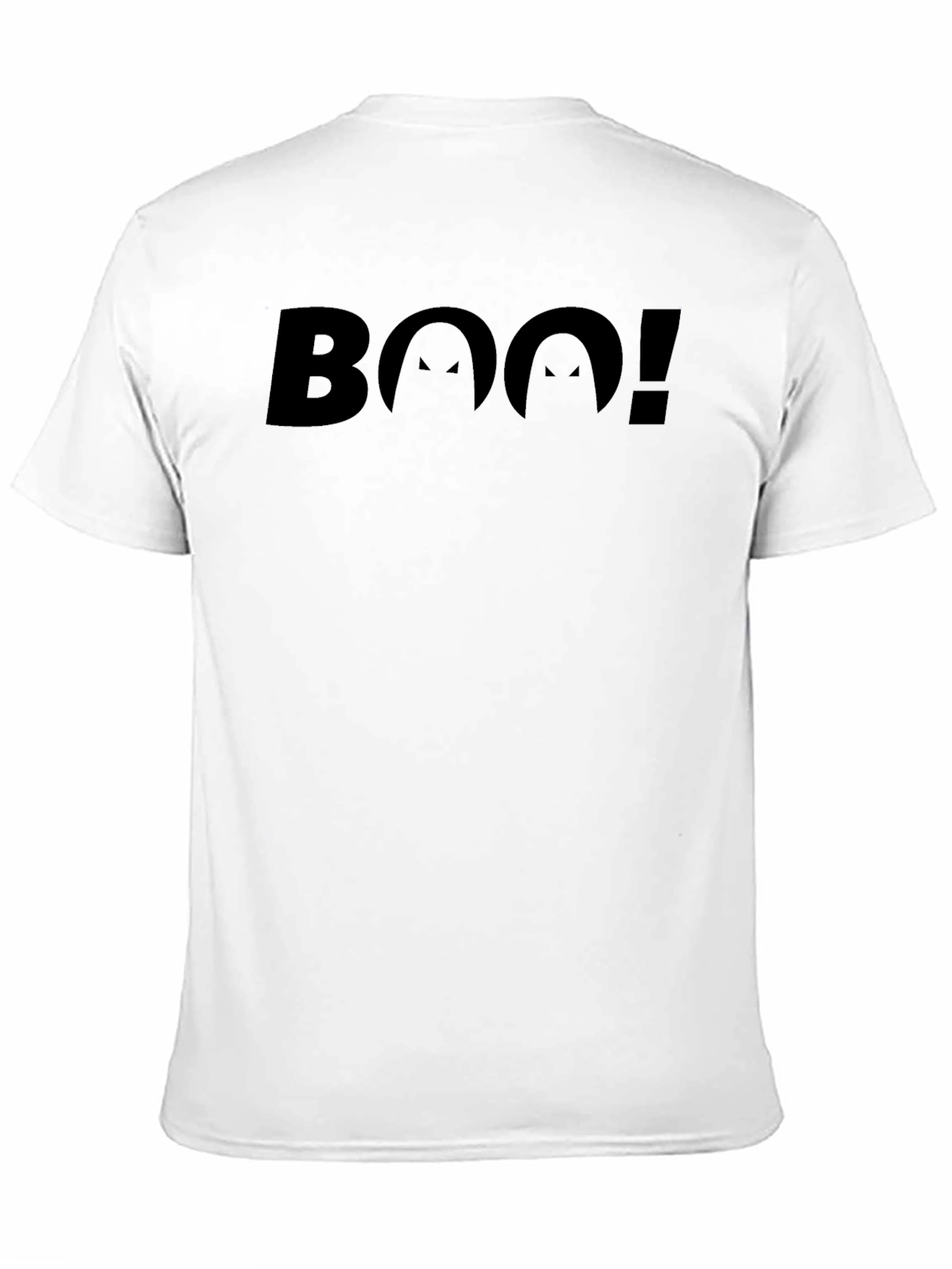 Boo! Halloween Graphic Tee - Spooky Season Comfort