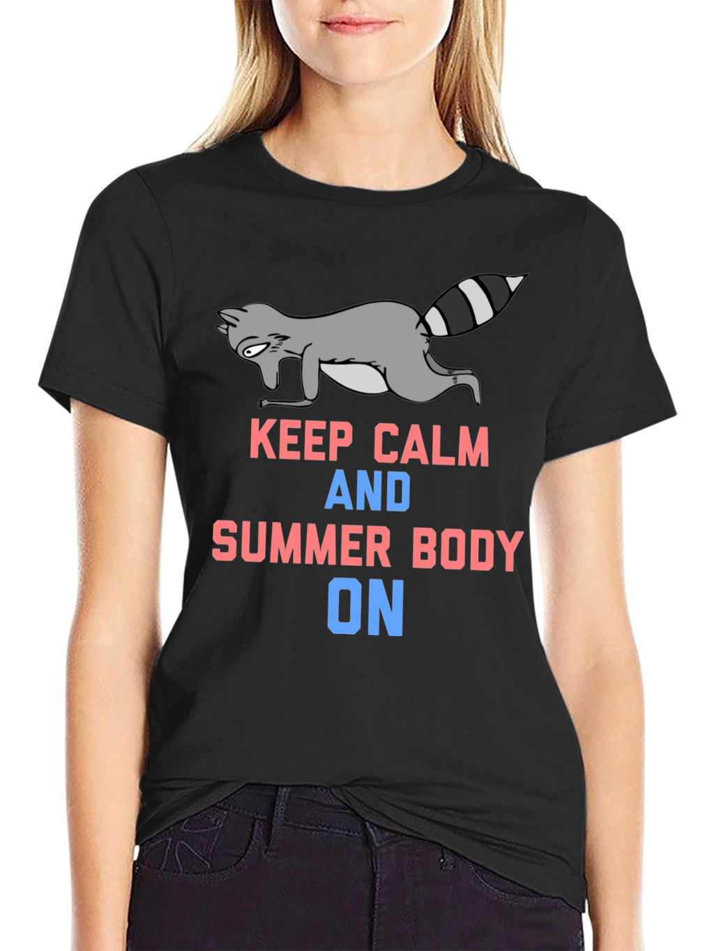 Keep Calm Summer Body On T-Shirt