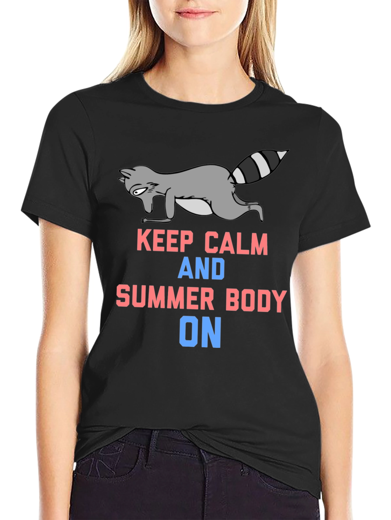 Keep Calm Summer Body On T-Shirt
