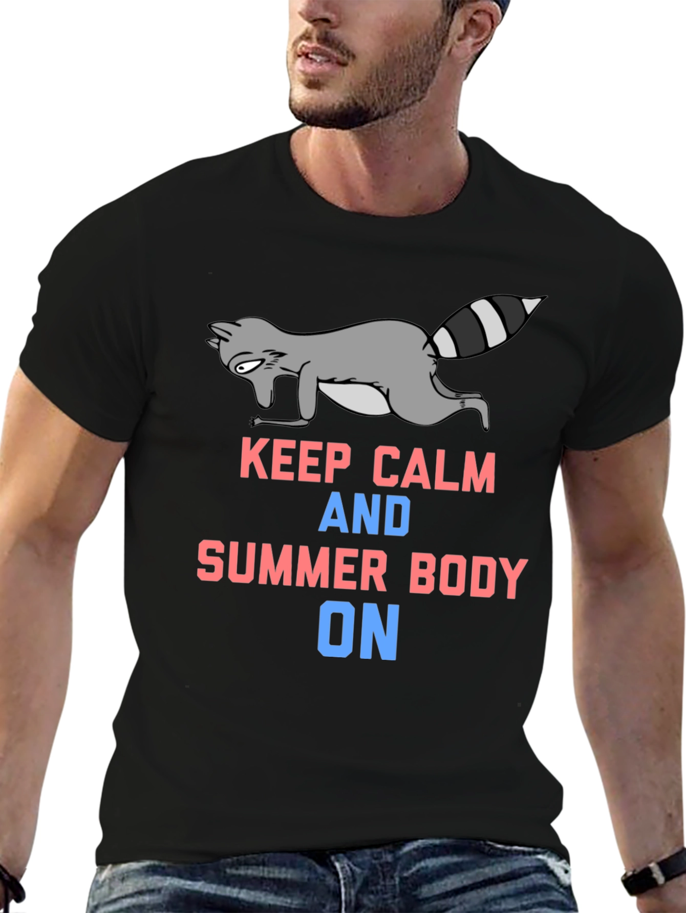 Keep Calm Summer Body On T-Shirt