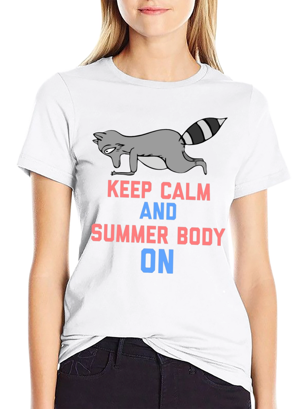 Keep Calm Summer Body On T-Shirt