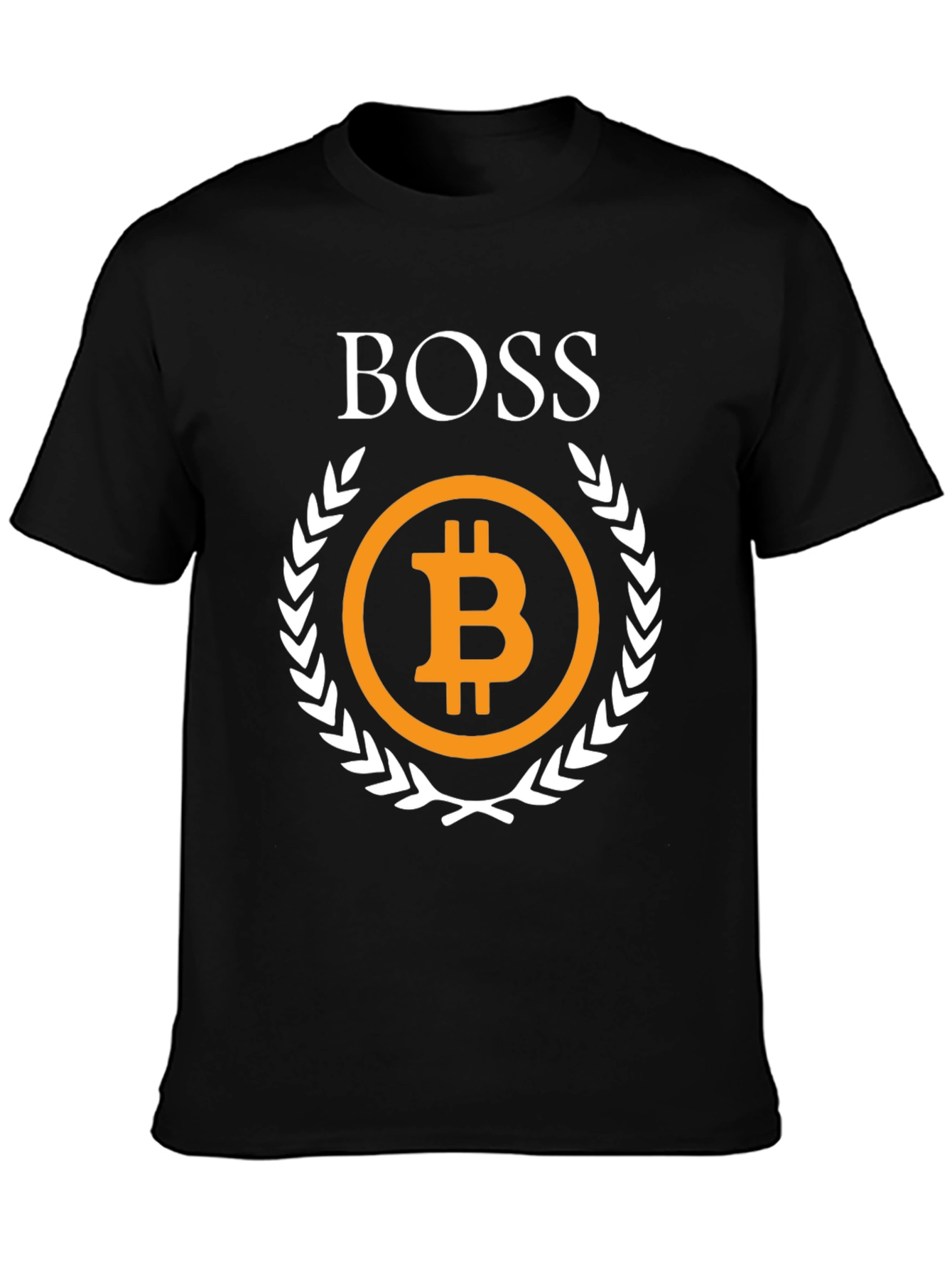 Bitcoin Boss T-Shirt - Crypto Currency Investor Tee