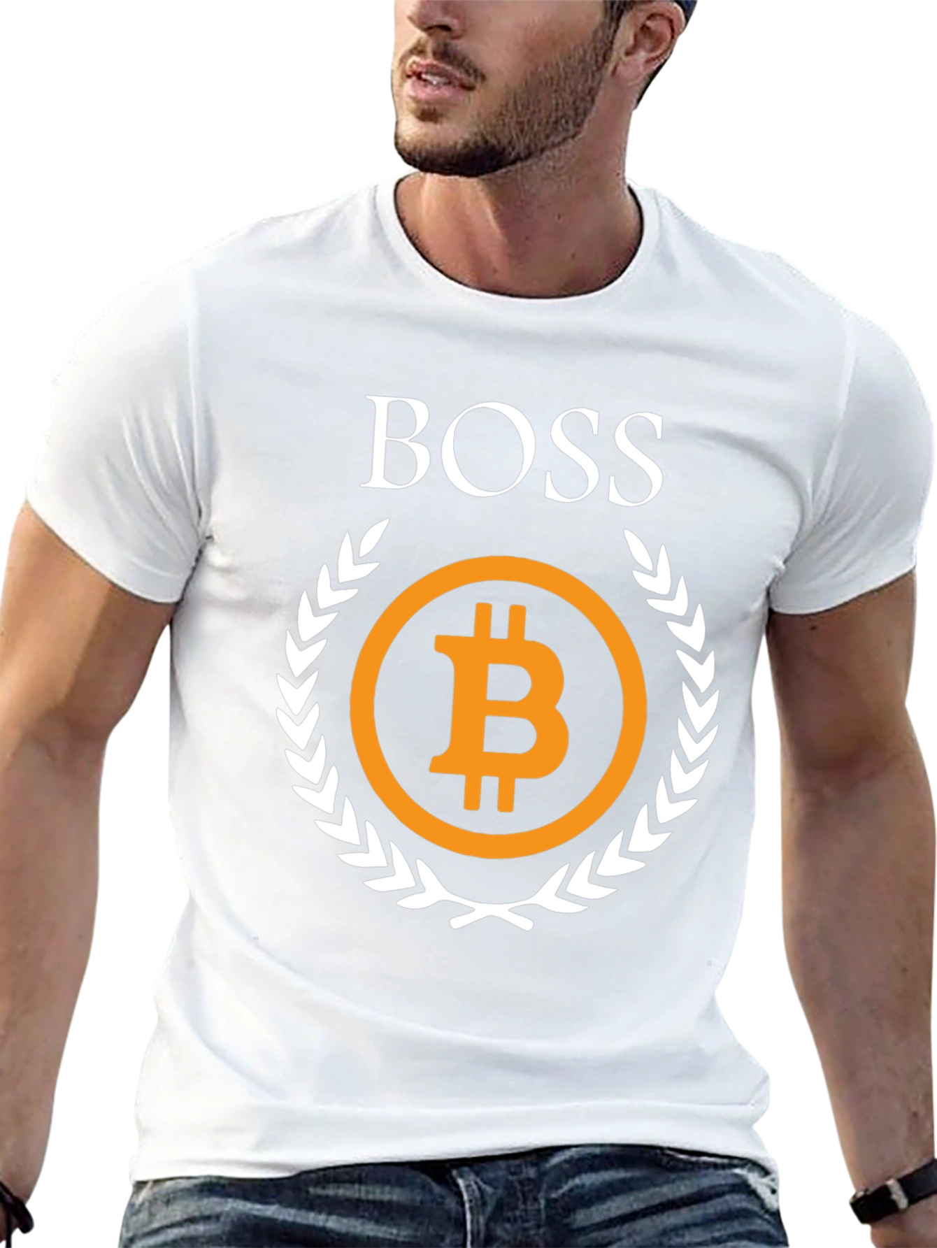Bitcoin Boss T-Shirt - Crypto Currency Investor Tee