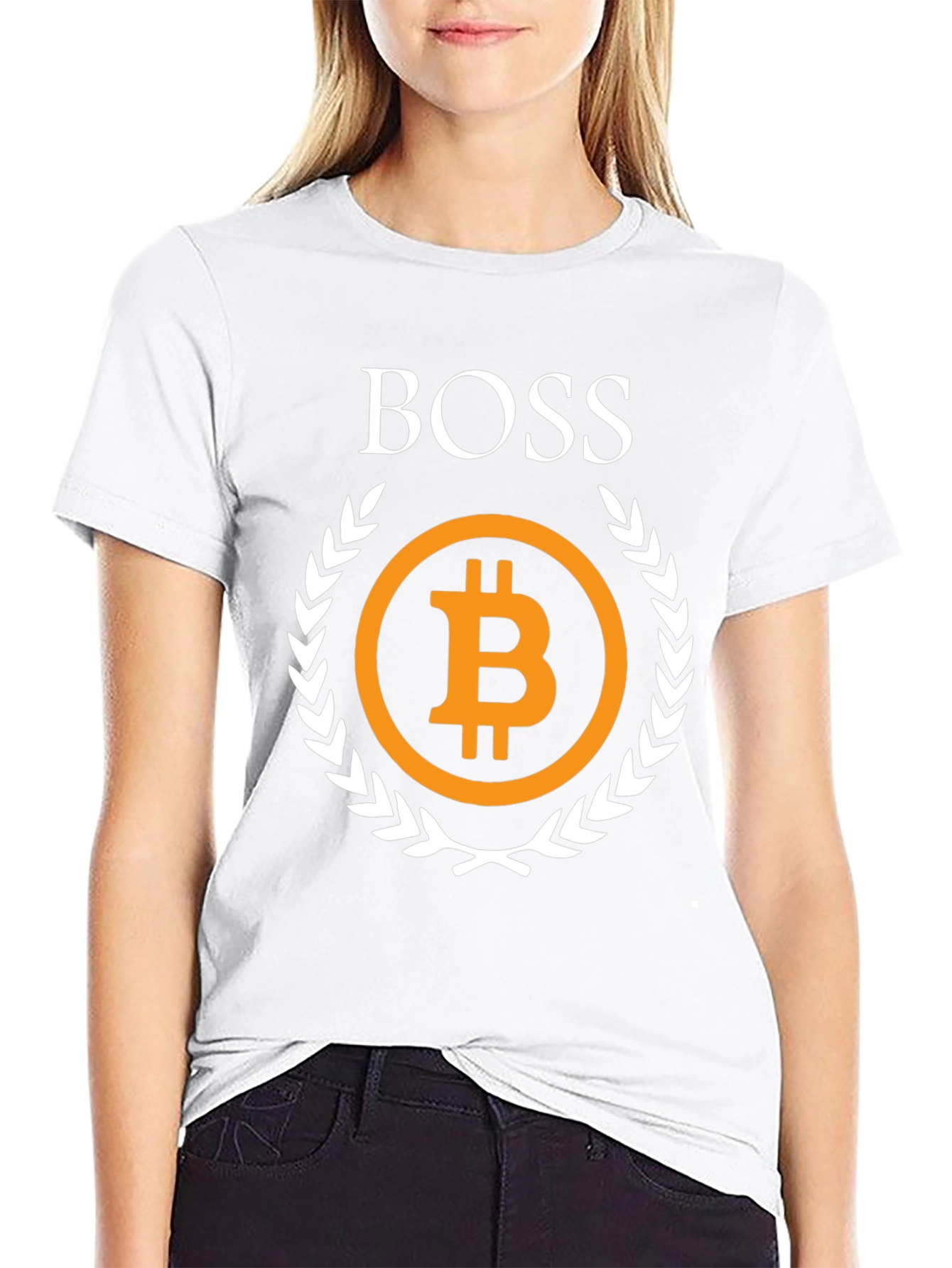 Bitcoin Boss T-Shirt - Crypto Currency Investor Tee