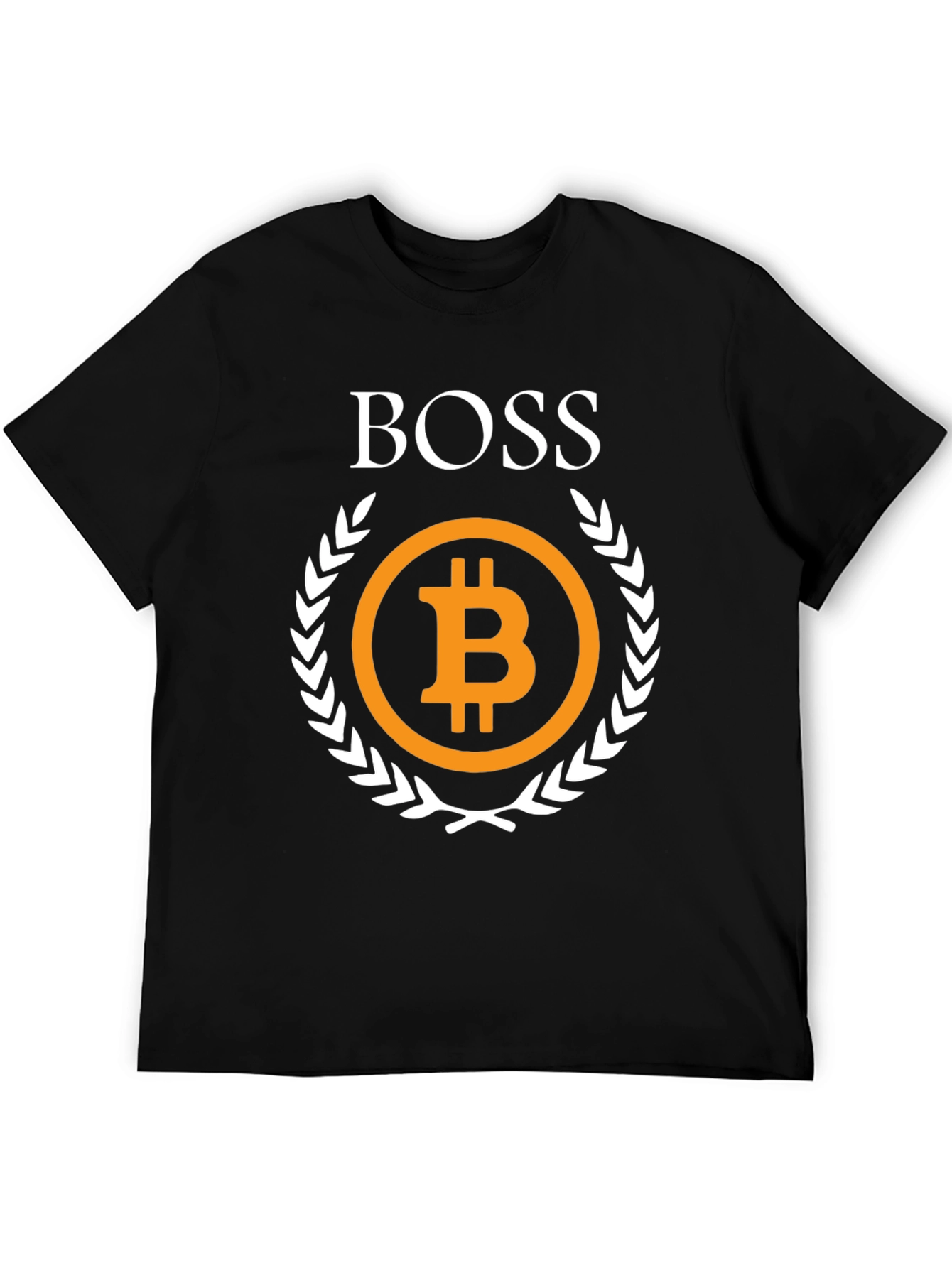 Bitcoin Boss T-Shirt - Crypto Currency Investor Tee