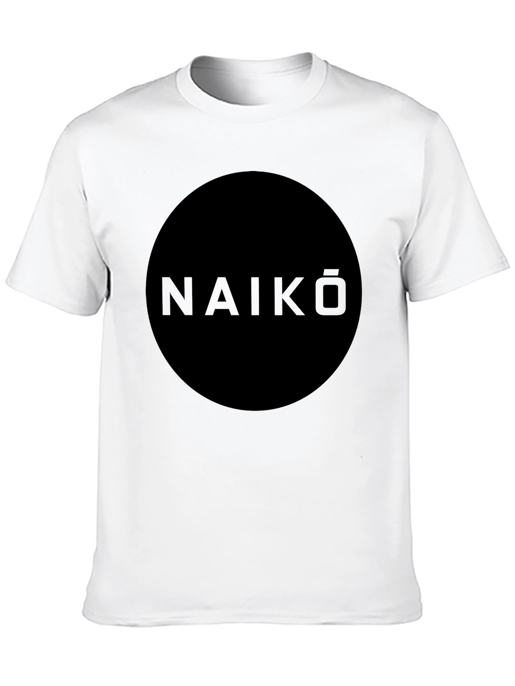 Black Naiko Graphic Tee - Modern Style
