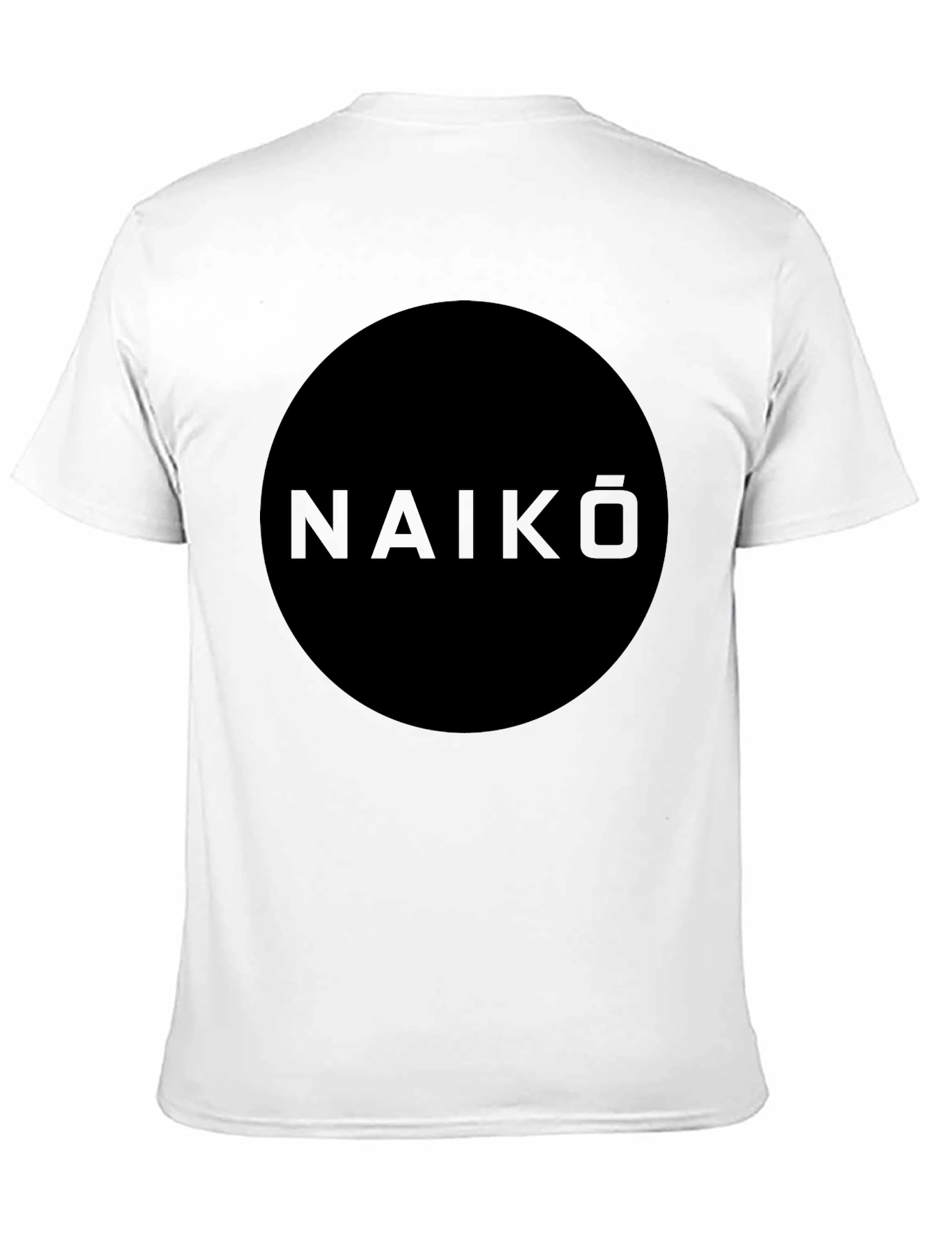 Black Naiko Graphic Tee - Modern Style