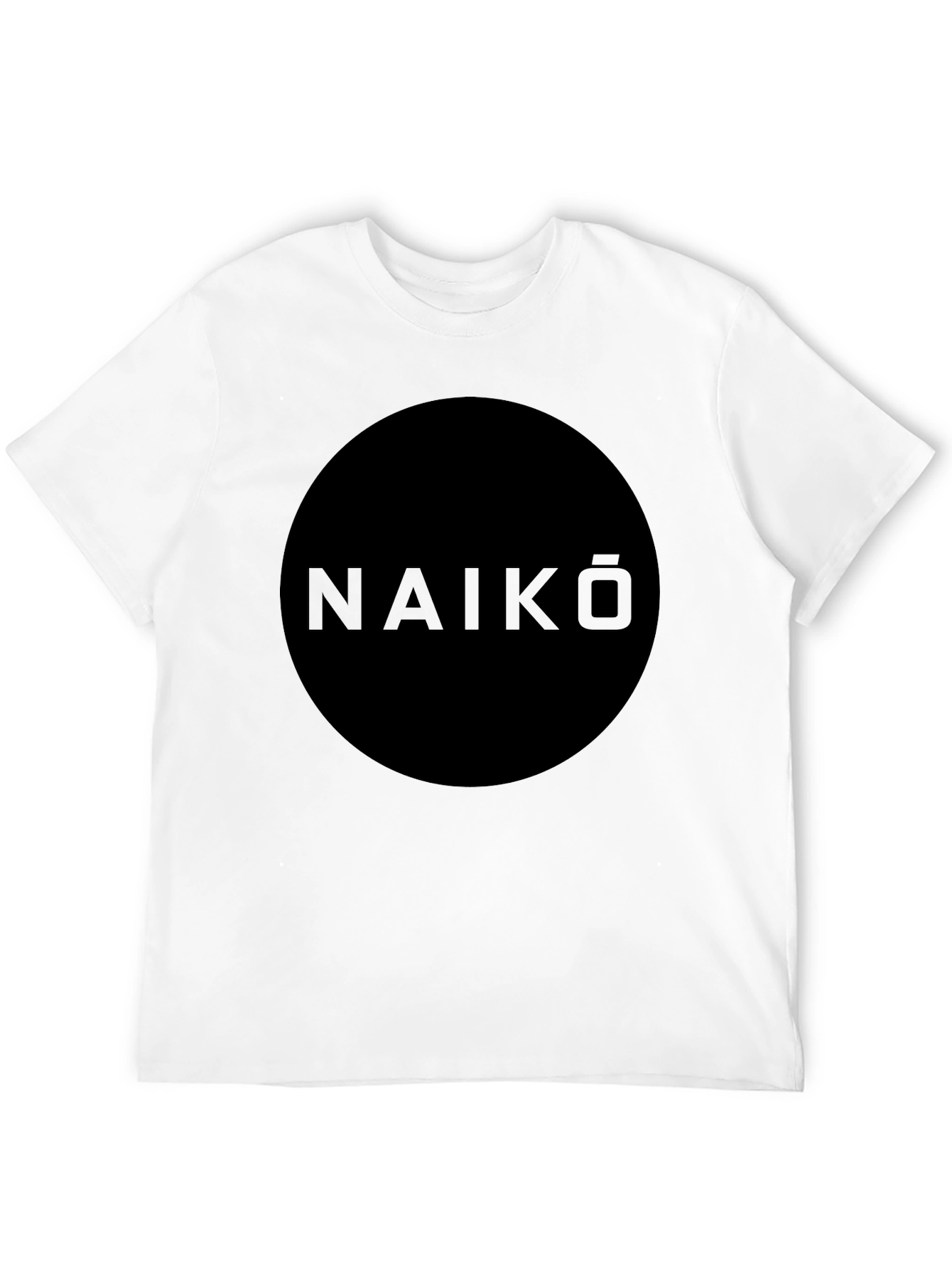Black Naiko Graphic Tee - Modern Style
