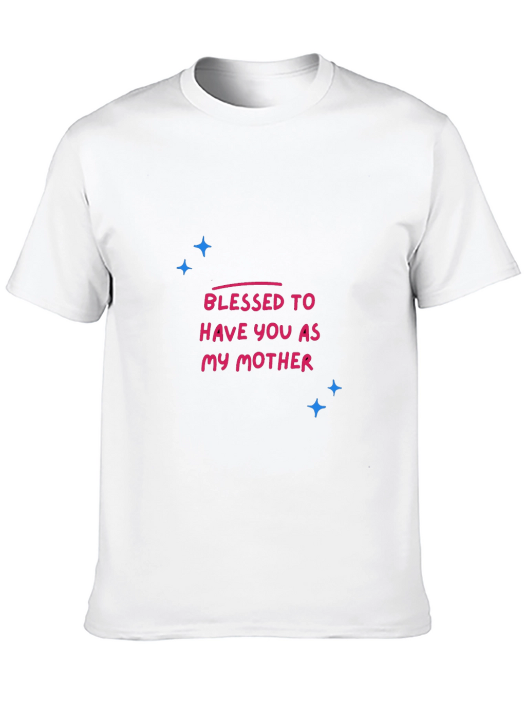 Blessed to Have You Mother Graphic Tee - Black