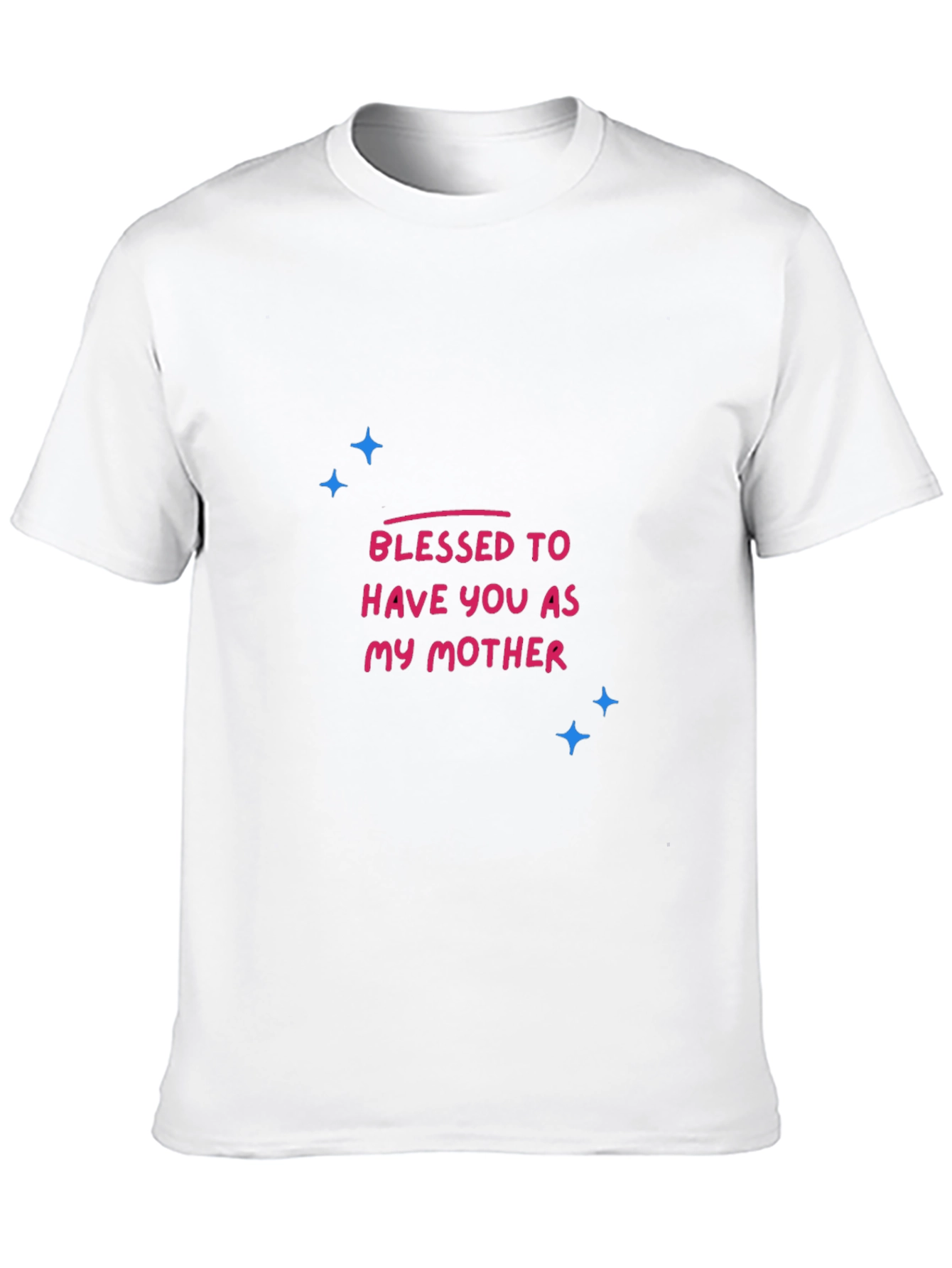 Blessed to Have You Mother Graphic Tee - Black