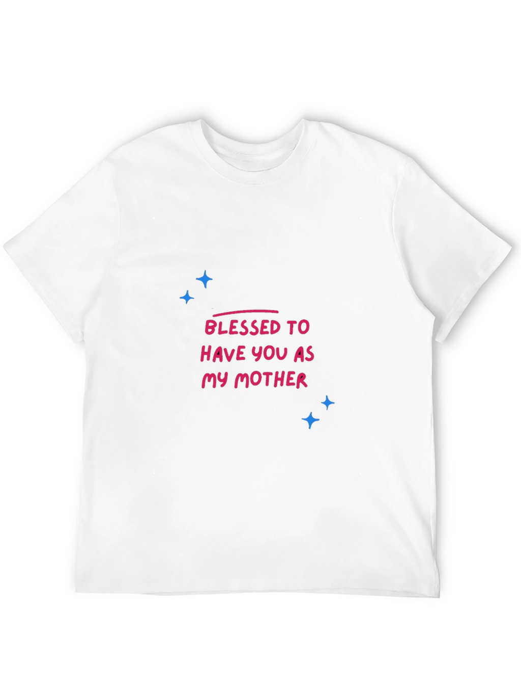Blessed to Have You Mother Graphic Tee - Black