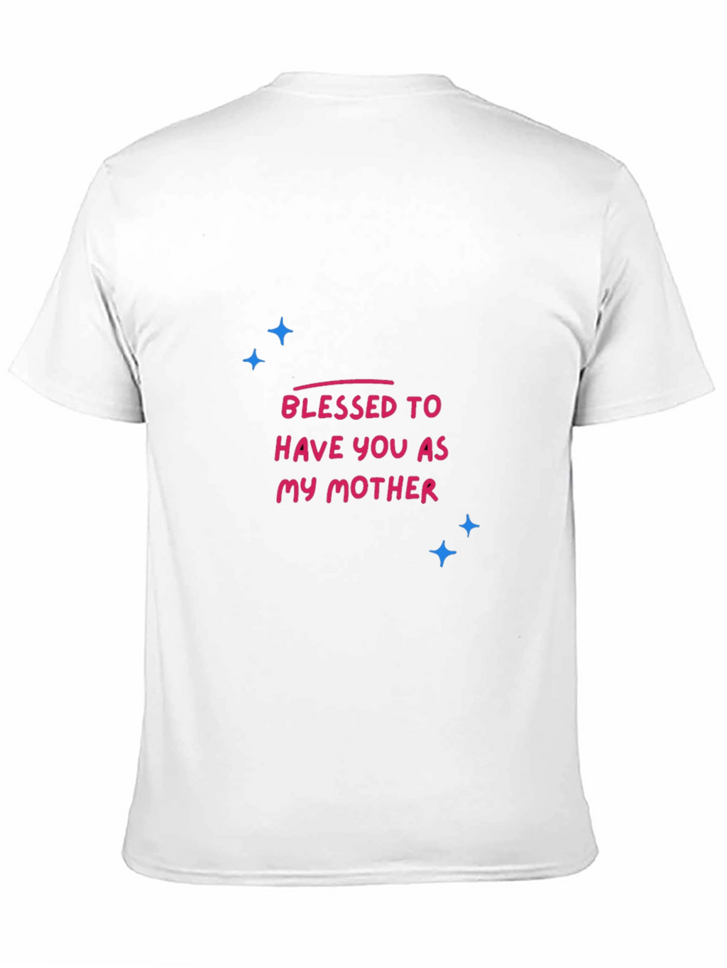 Blessed to Have You Mother Graphic Tee - Black