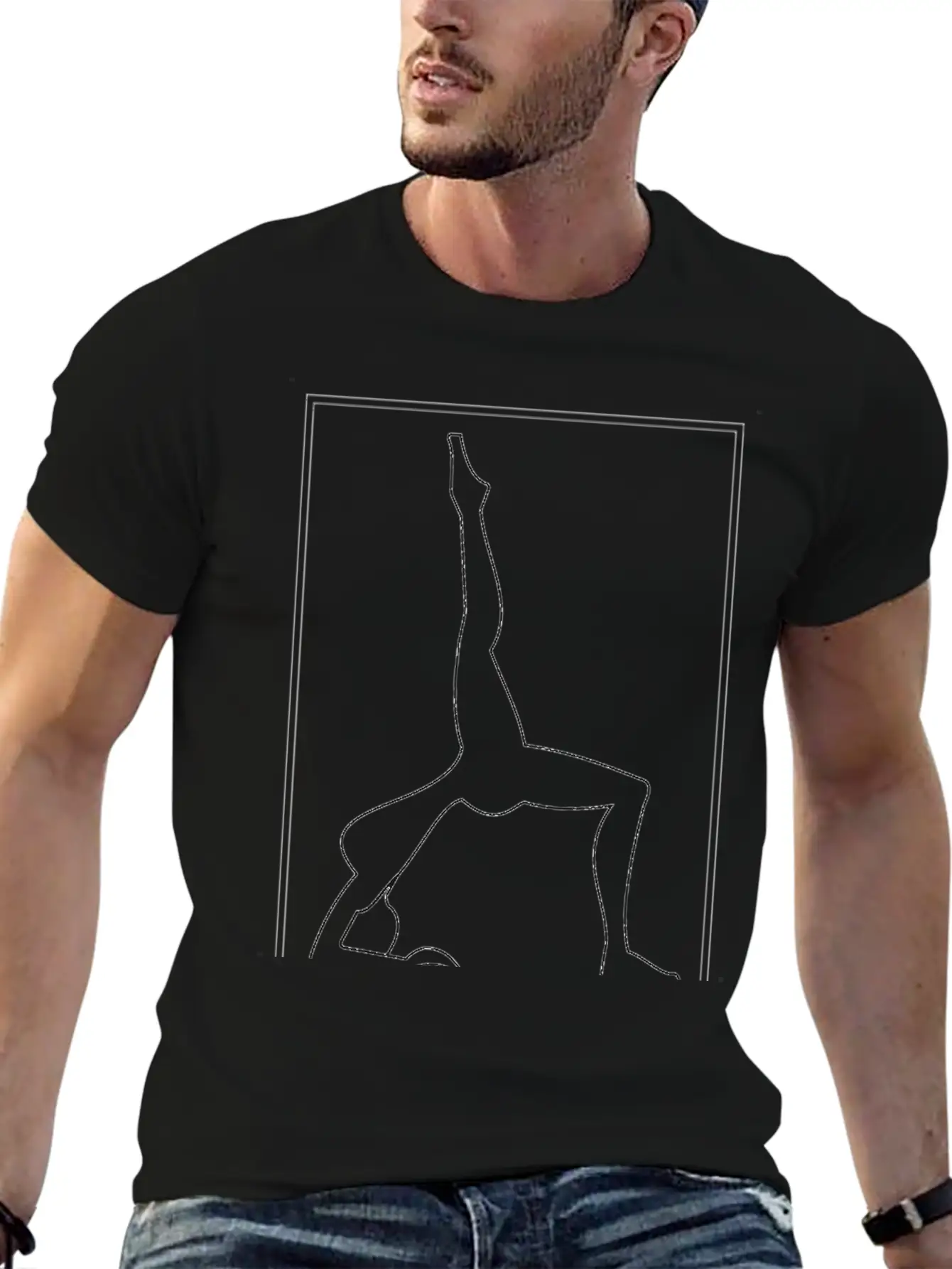 Yoga Breathable Soft Cotton T-Shirt – Timeless Casual Look