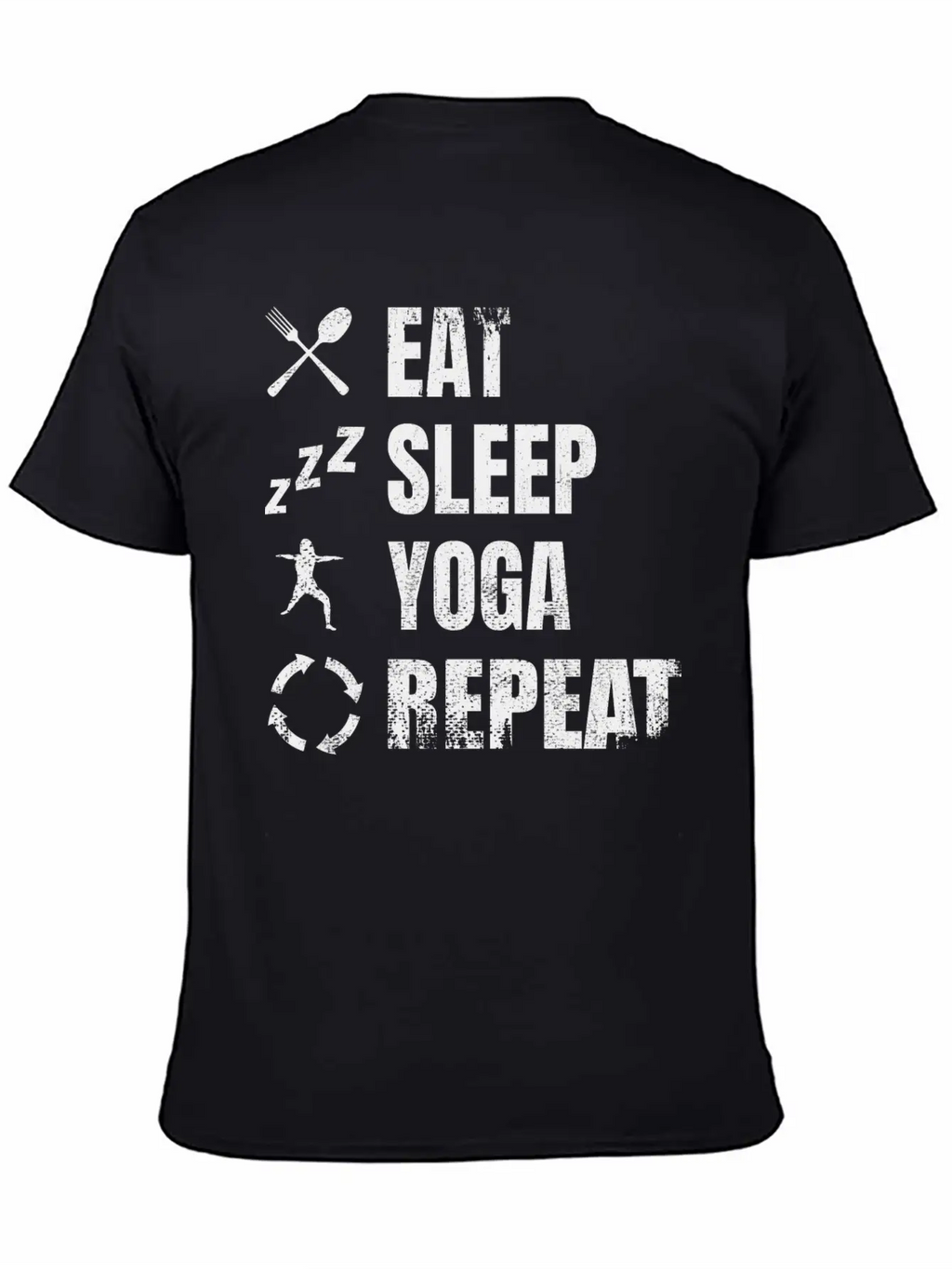 Yoga Daily Schedule Unisex Casual T-Shirt – Clean Design For Daily Comfort