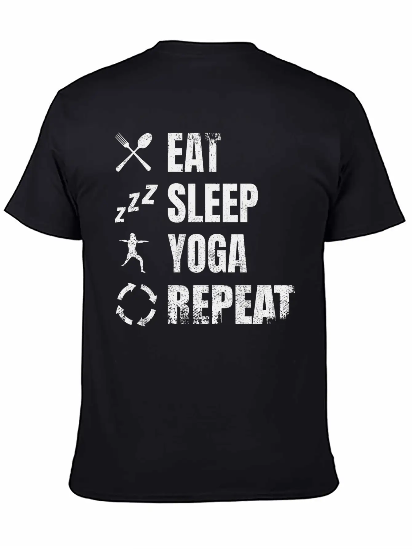 Yoga Daily Schedule Unisex Casual T-Shirt – Clean Design For Daily Comfort