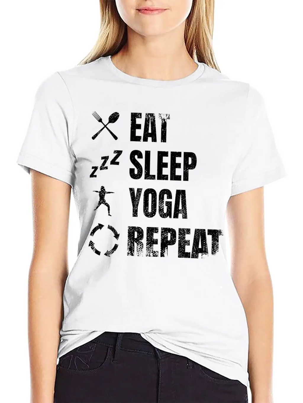Yoga Daily Schedule Unisex Casual T-Shirt – Clean Design For Daily Comfort