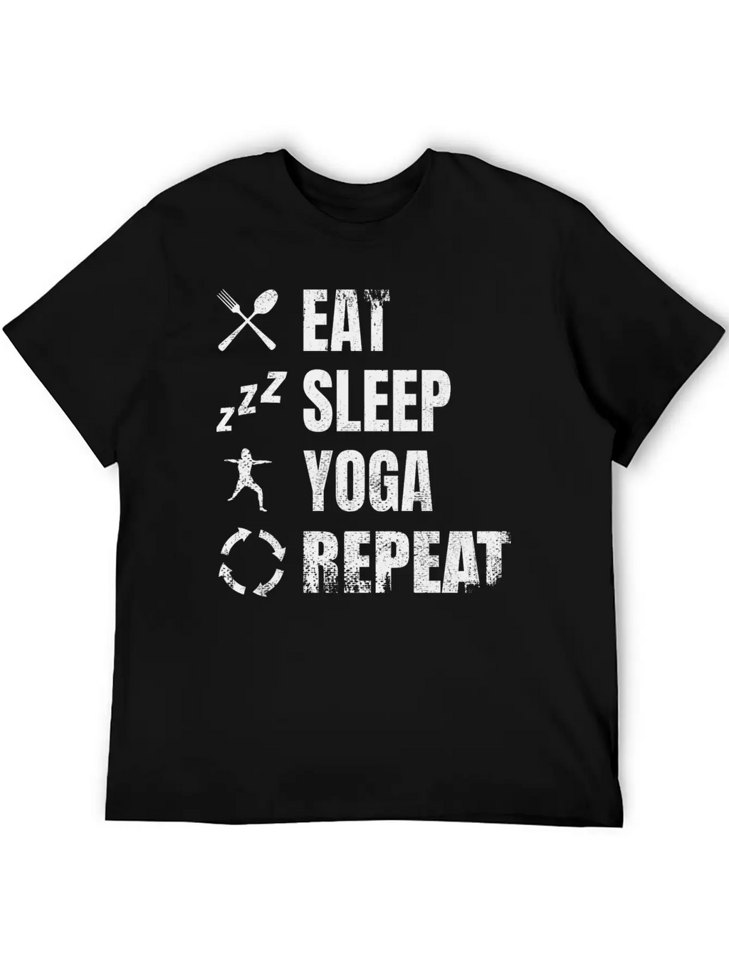 Yoga Daily Schedule Unisex Casual T-Shirt – Clean Design For Daily Comfort
