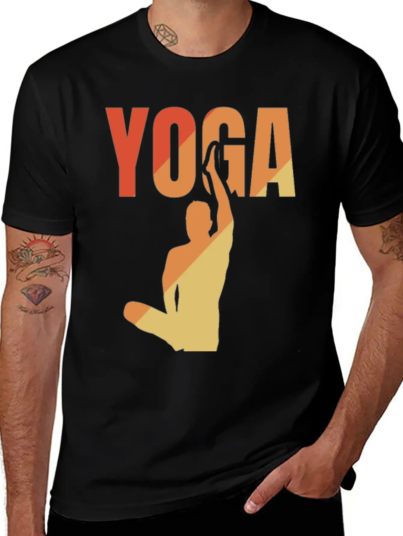 Yoga Father Breathable Soft Cotton T-Shirt – Timeless Casual Look