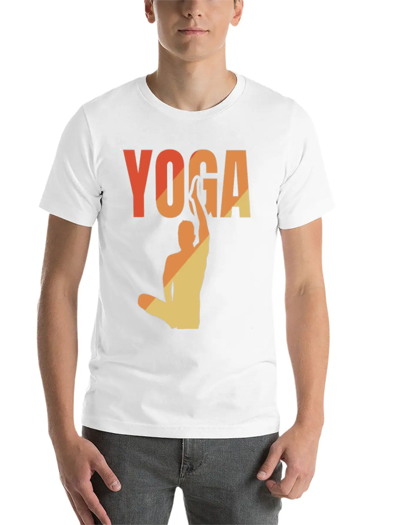 Yoga Father Breathable Soft Cotton T-Shirt – Timeless Casual Look