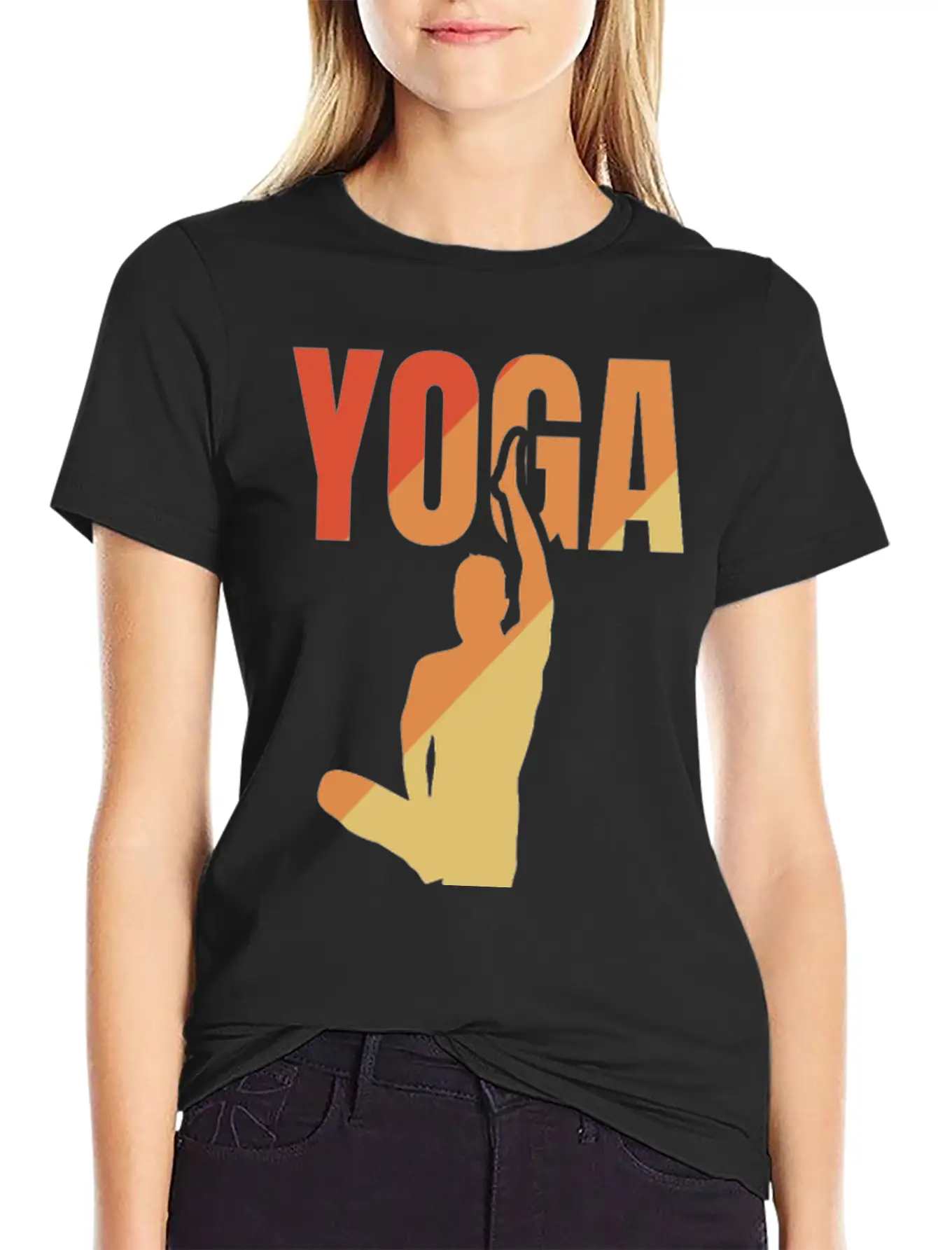 Yoga Father Breathable Soft Cotton T-Shirt – Timeless Casual Look