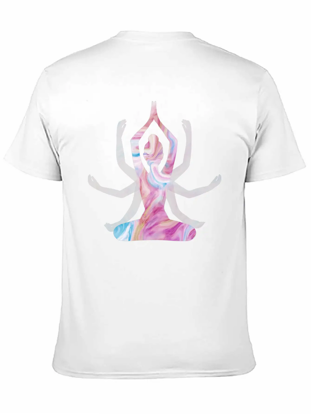 Yoga Girl Spiritual Unisex Casual T-Shirt – Clean Design For Daily Comfort