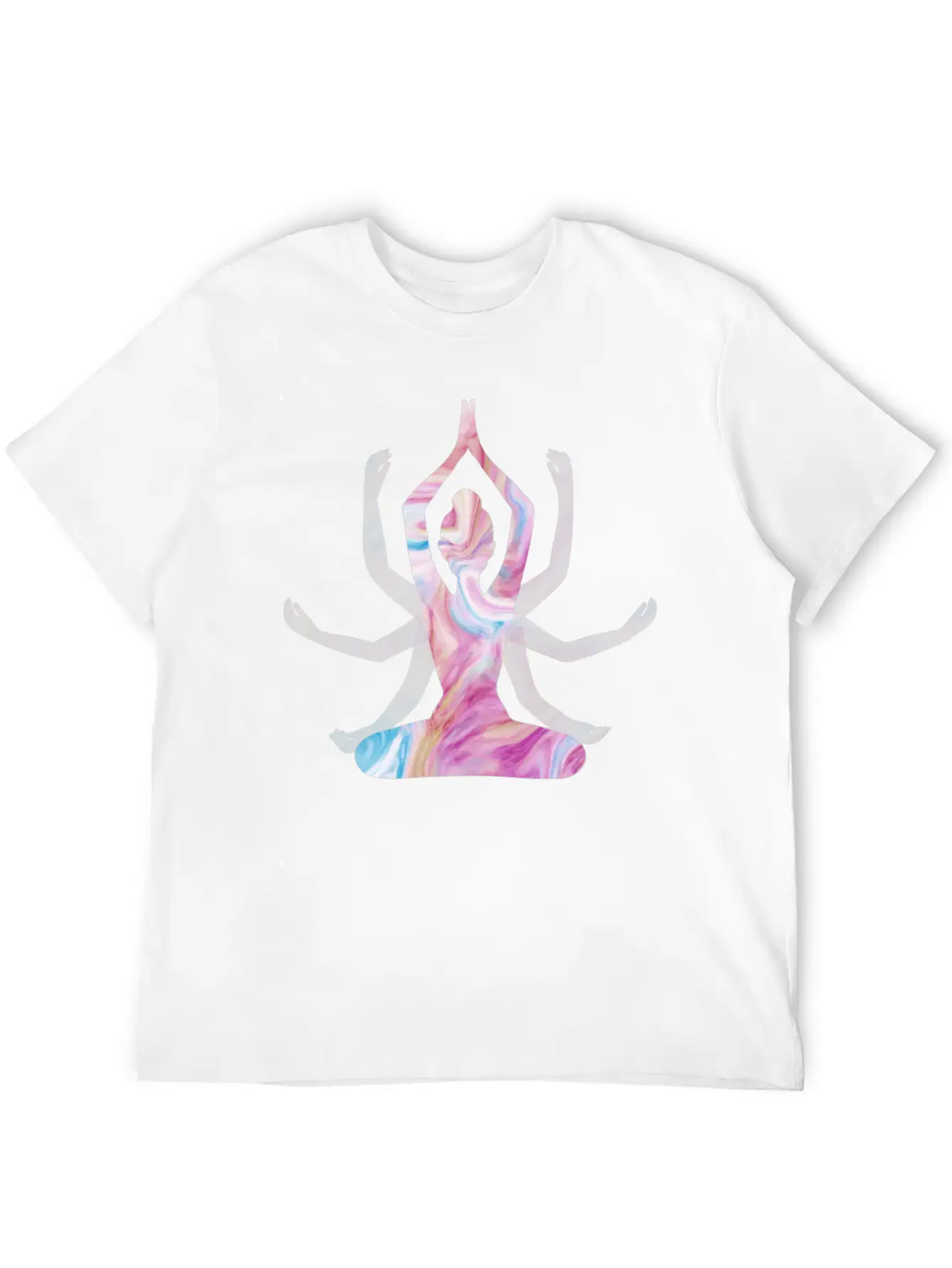 Yoga Girl Spiritual Unisex Casual T-Shirt – Clean Design For Daily Comfort
