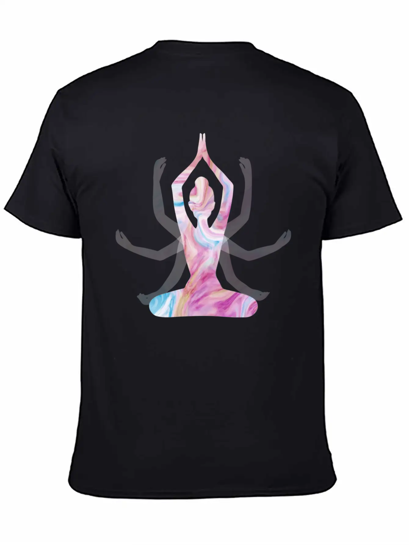 Yoga Girl Spiritual Unisex Casual T-Shirt – Clean Design For Daily Comfort