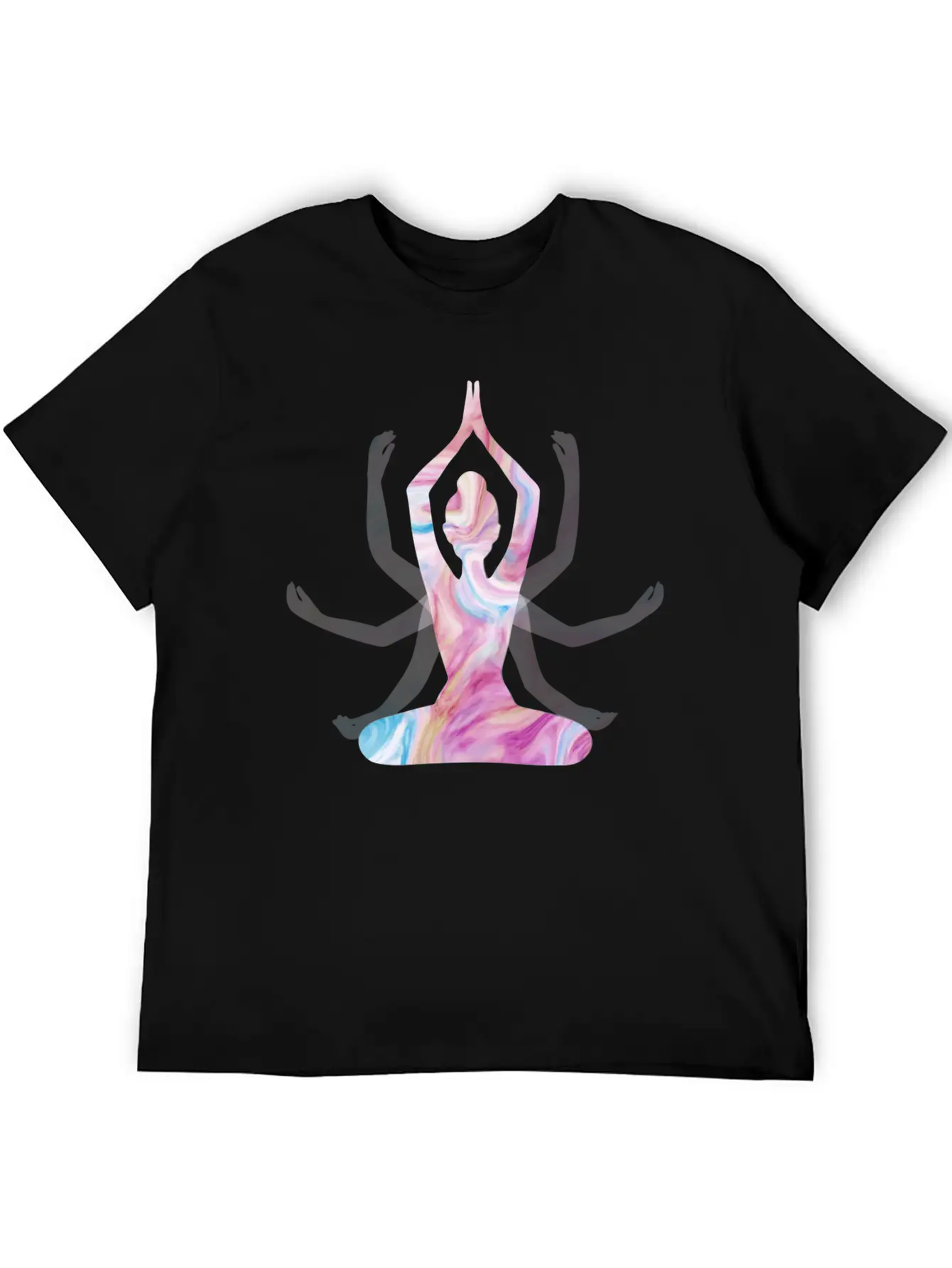 Yoga Girl Spiritual Unisex Casual T-Shirt – Clean Design For Daily Comfort