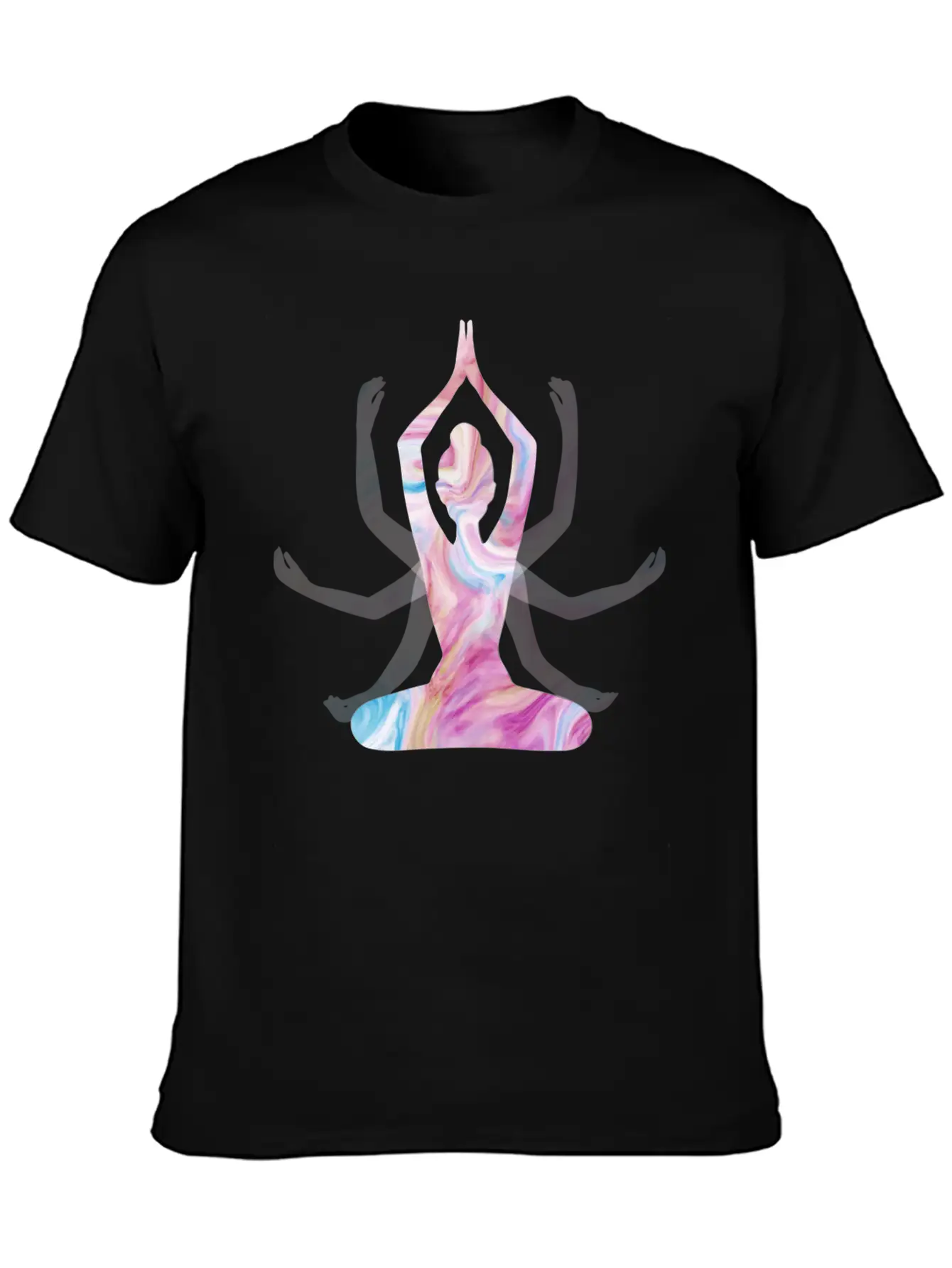 Yoga Girl Spiritual Unisex Casual T-Shirt – Clean Design For Daily Comfort
