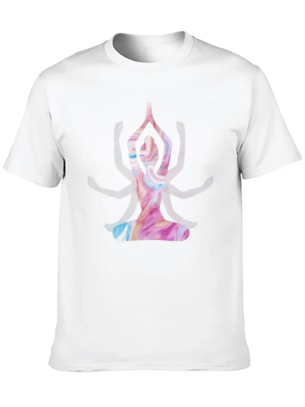 Yoga Girl Spiritual Unisex Casual T-Shirt – Clean Design For Daily Comfort