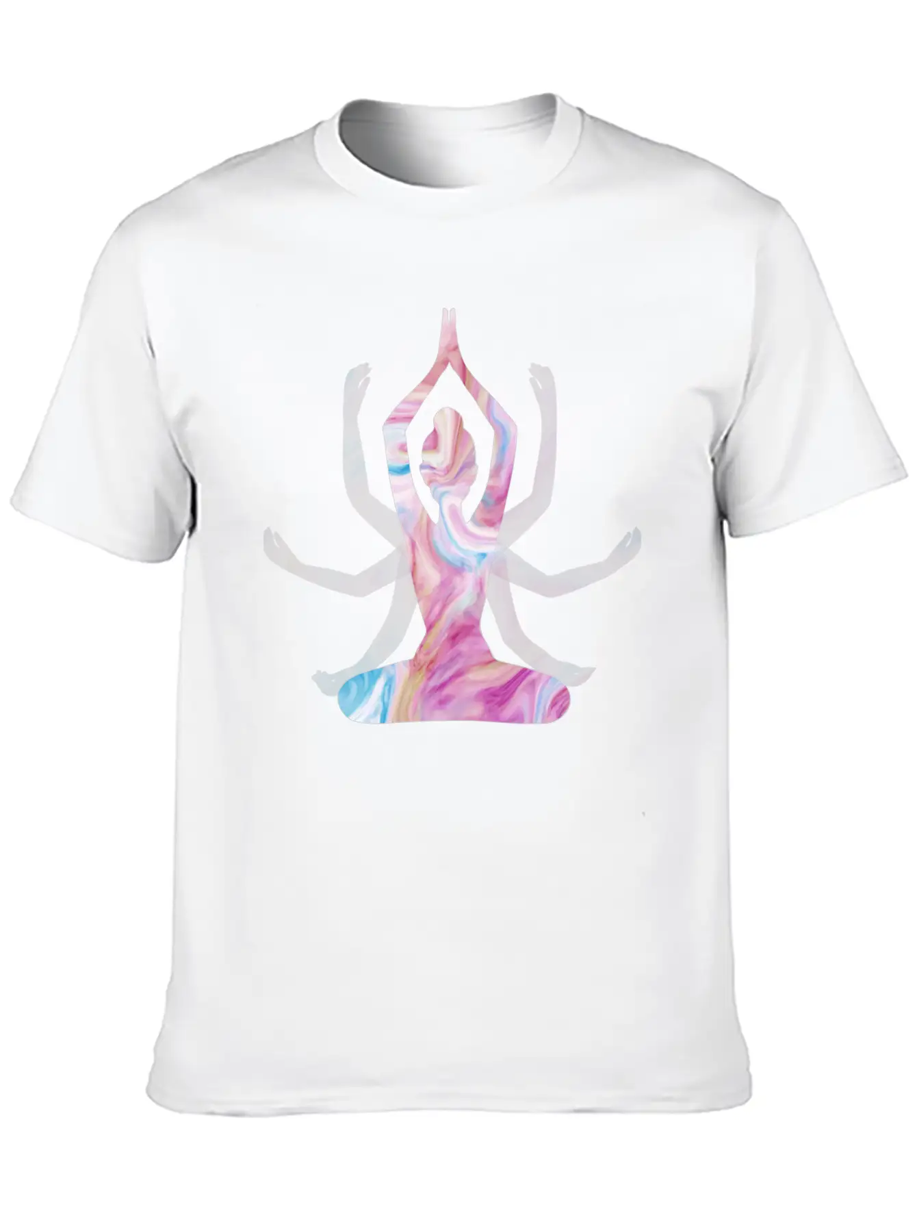 Yoga Girl Spiritual Unisex Casual T-Shirt – Clean Design For Daily Comfort