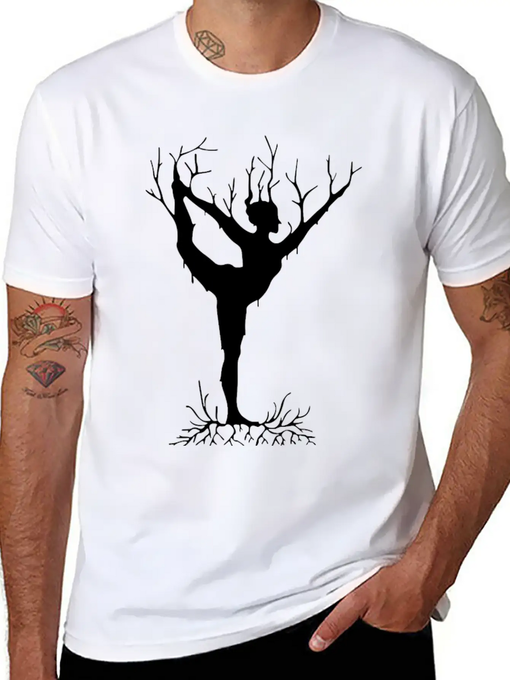 Yoga Is In My ROOT Breathable Soft Cotton T-Shirt – Timeless Casual Look