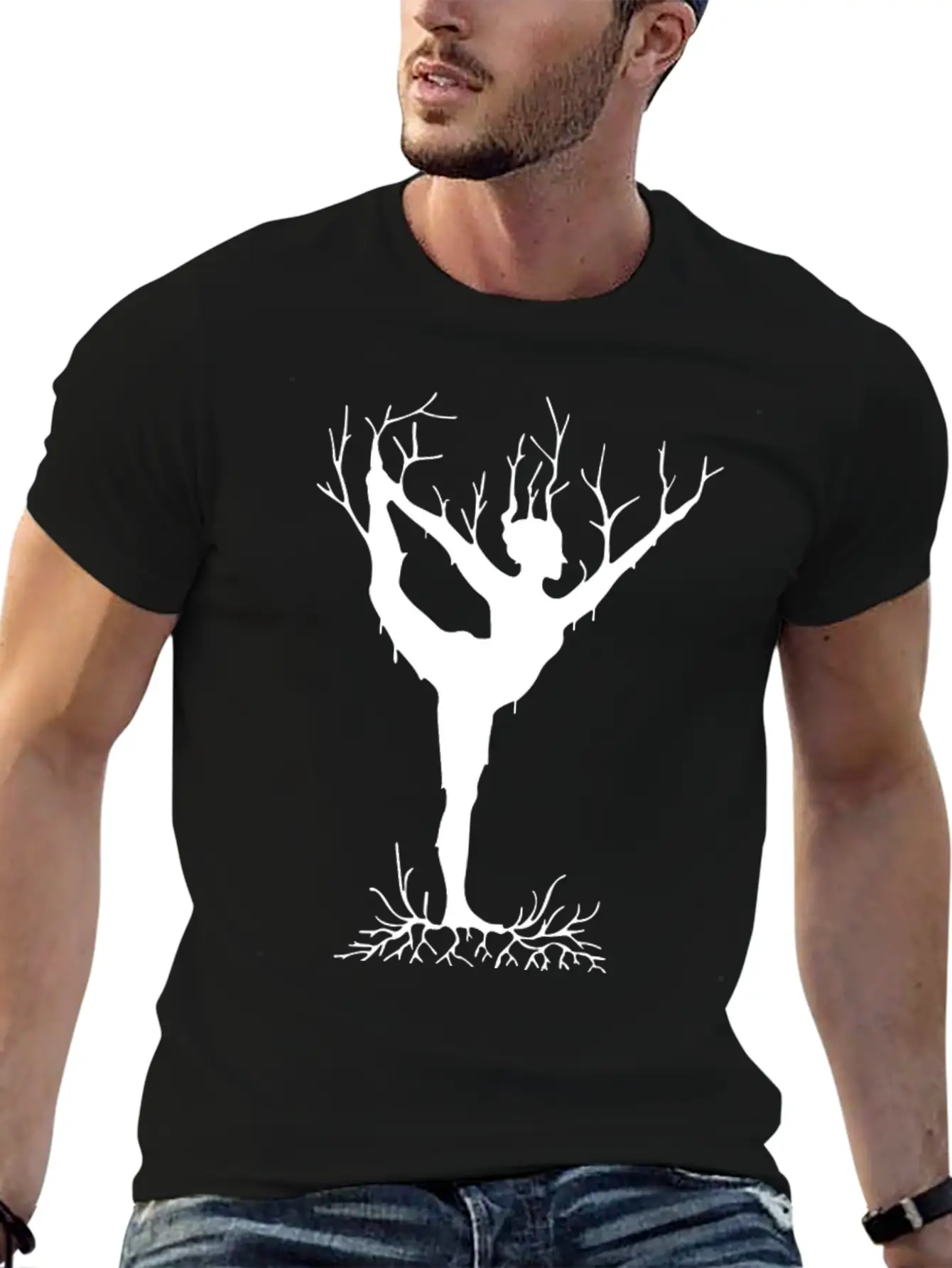 Yoga Is In My ROOT Breathable Soft Cotton T-Shirt – Timeless Casual Look
