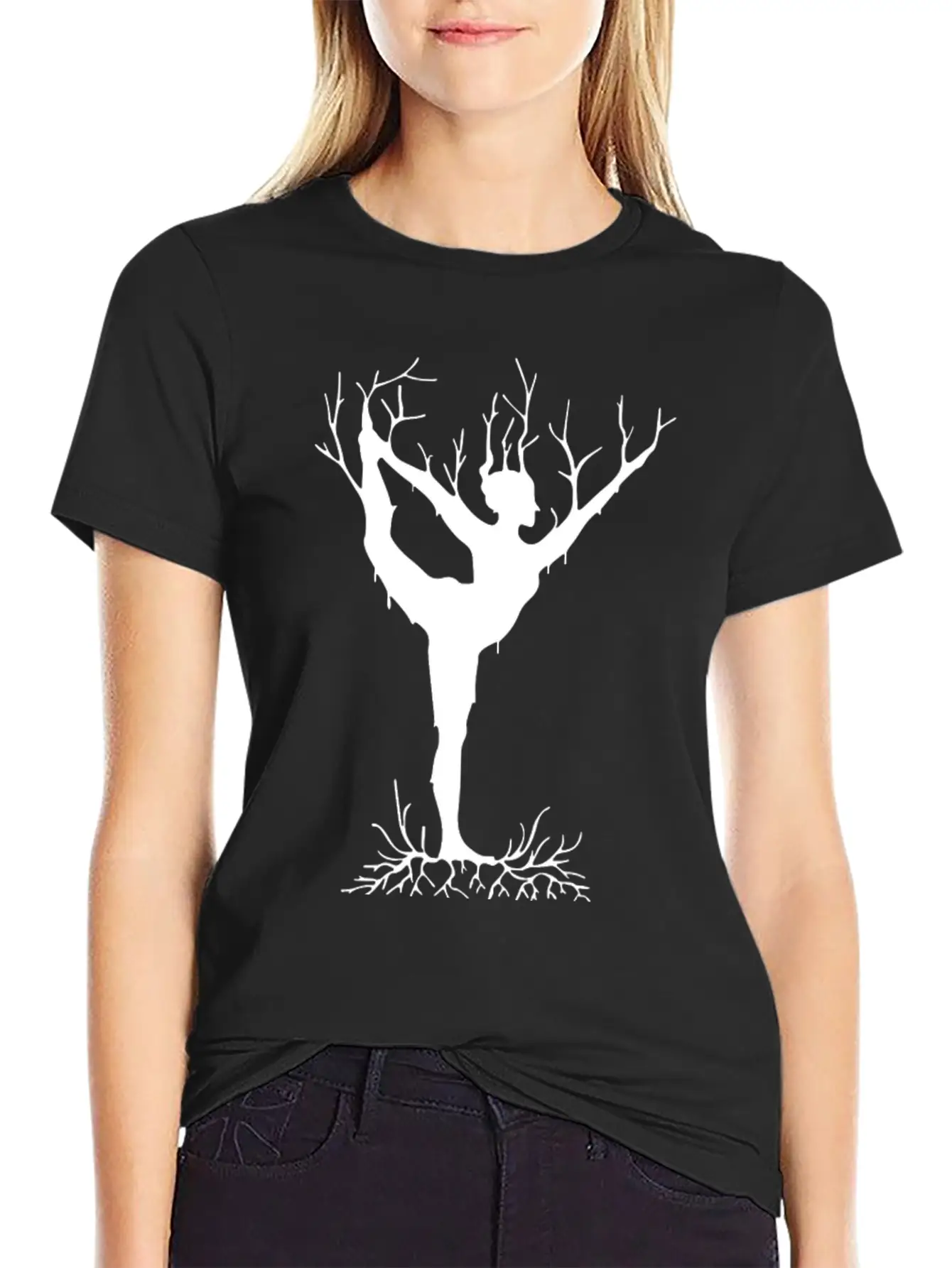 Yoga Is In My ROOT Breathable Soft Cotton T-Shirt – Timeless Casual Look