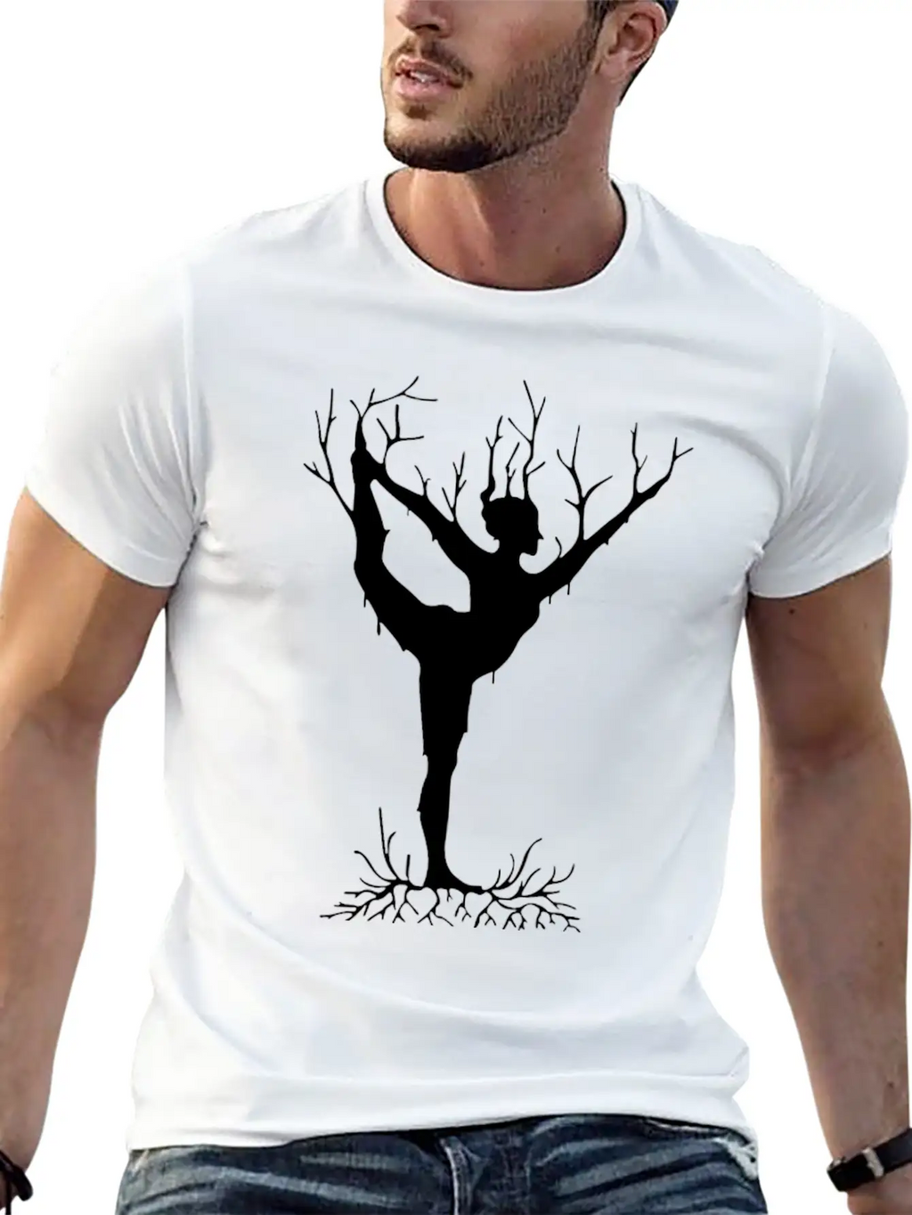 Yoga Is In My ROOT Breathable Soft Cotton T-Shirt – Timeless Casual Look