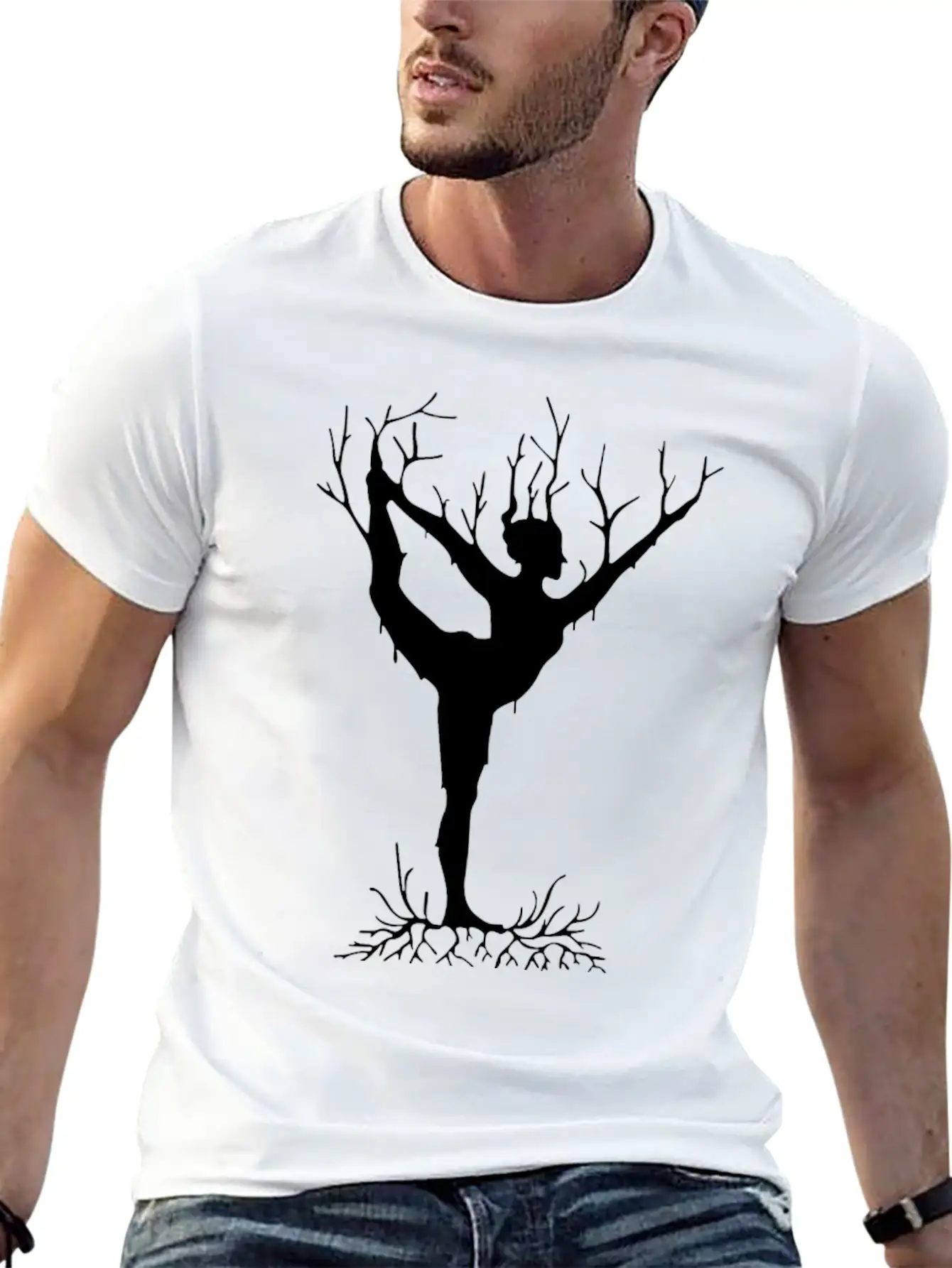 Yoga Is In My ROOT Breathable Soft Cotton T-Shirt – Timeless Casual Look