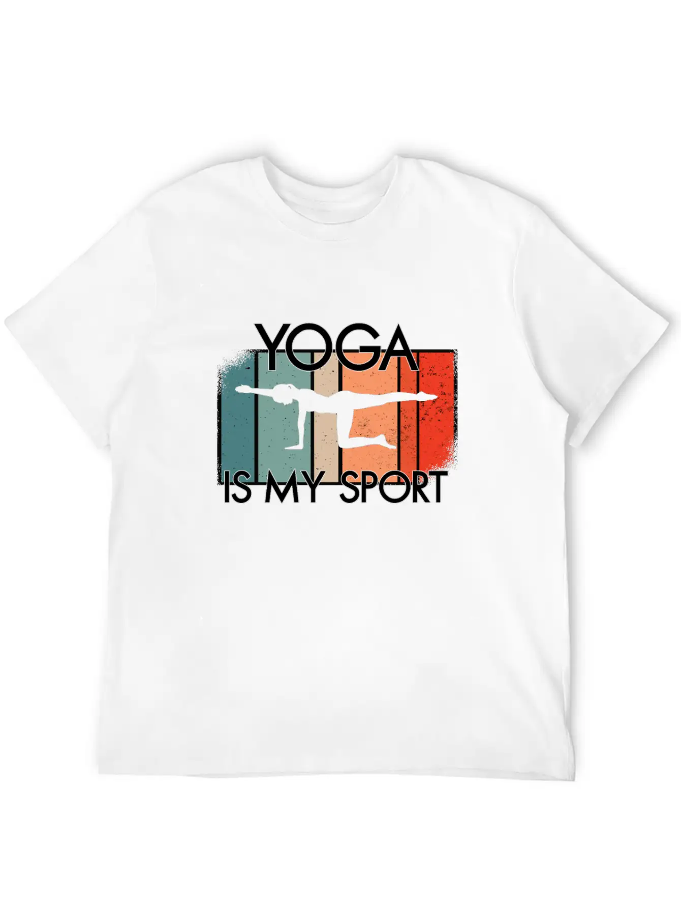 Yoga Is My Sport Casual Graphic T-Shirt – Simple And Comfortable Daily Wear