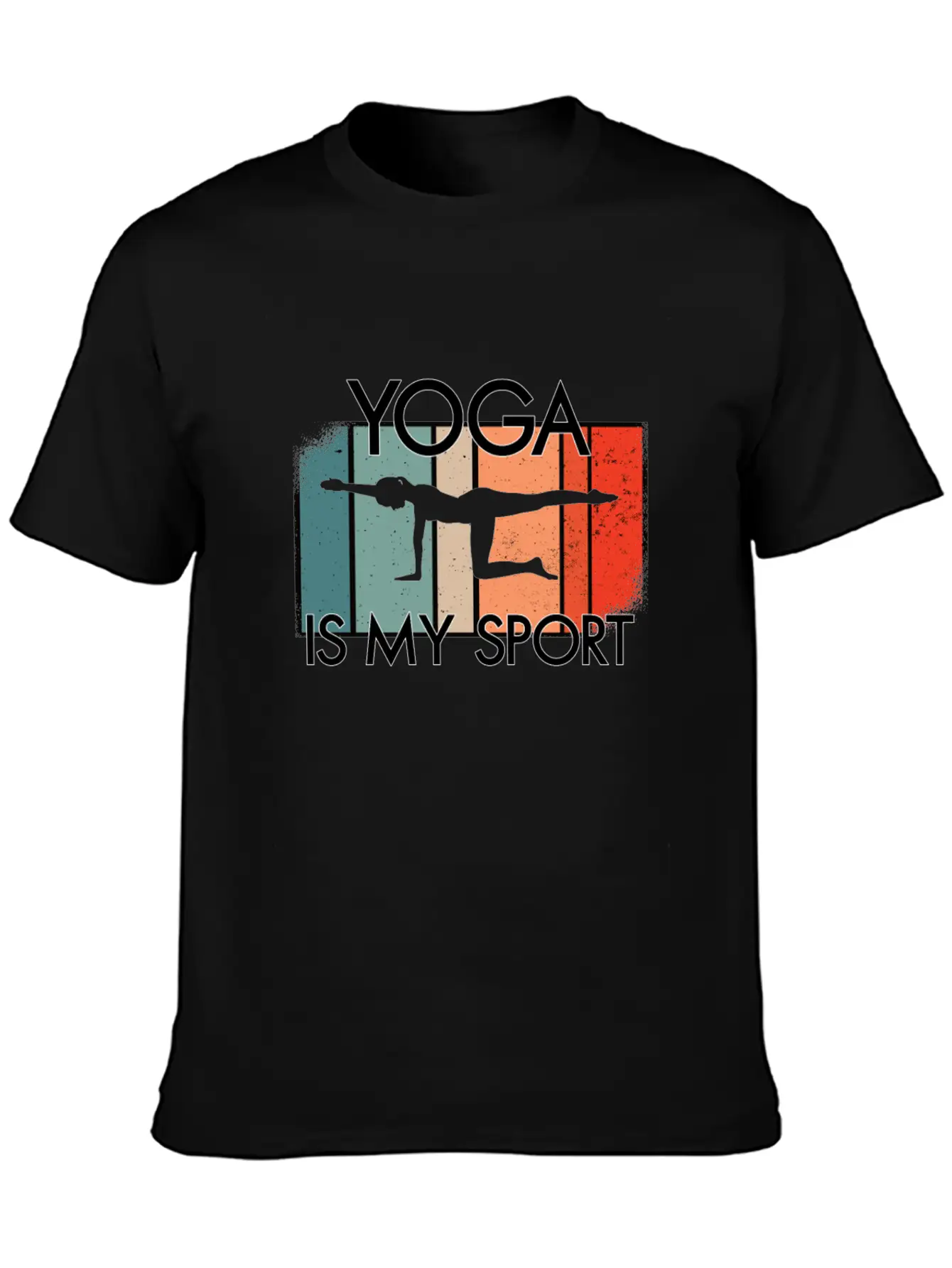 Yoga Is My Sport Casual Graphic T-Shirt – Simple And Comfortable Daily Wear