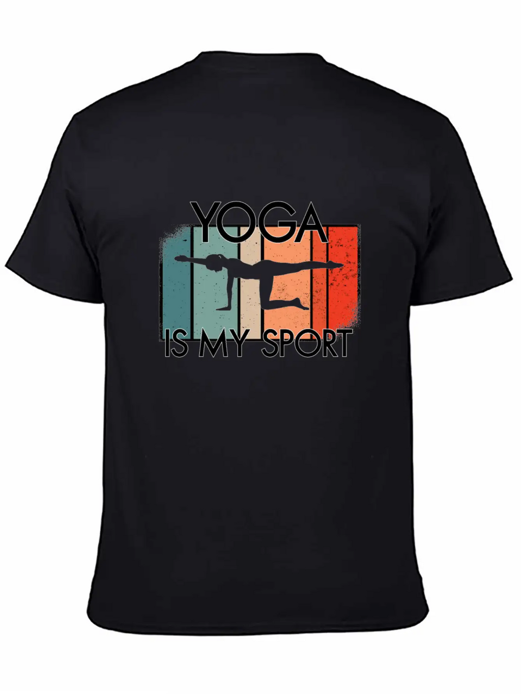 Yoga Is My Sport Casual Graphic T-Shirt – Simple And Comfortable Daily Wear