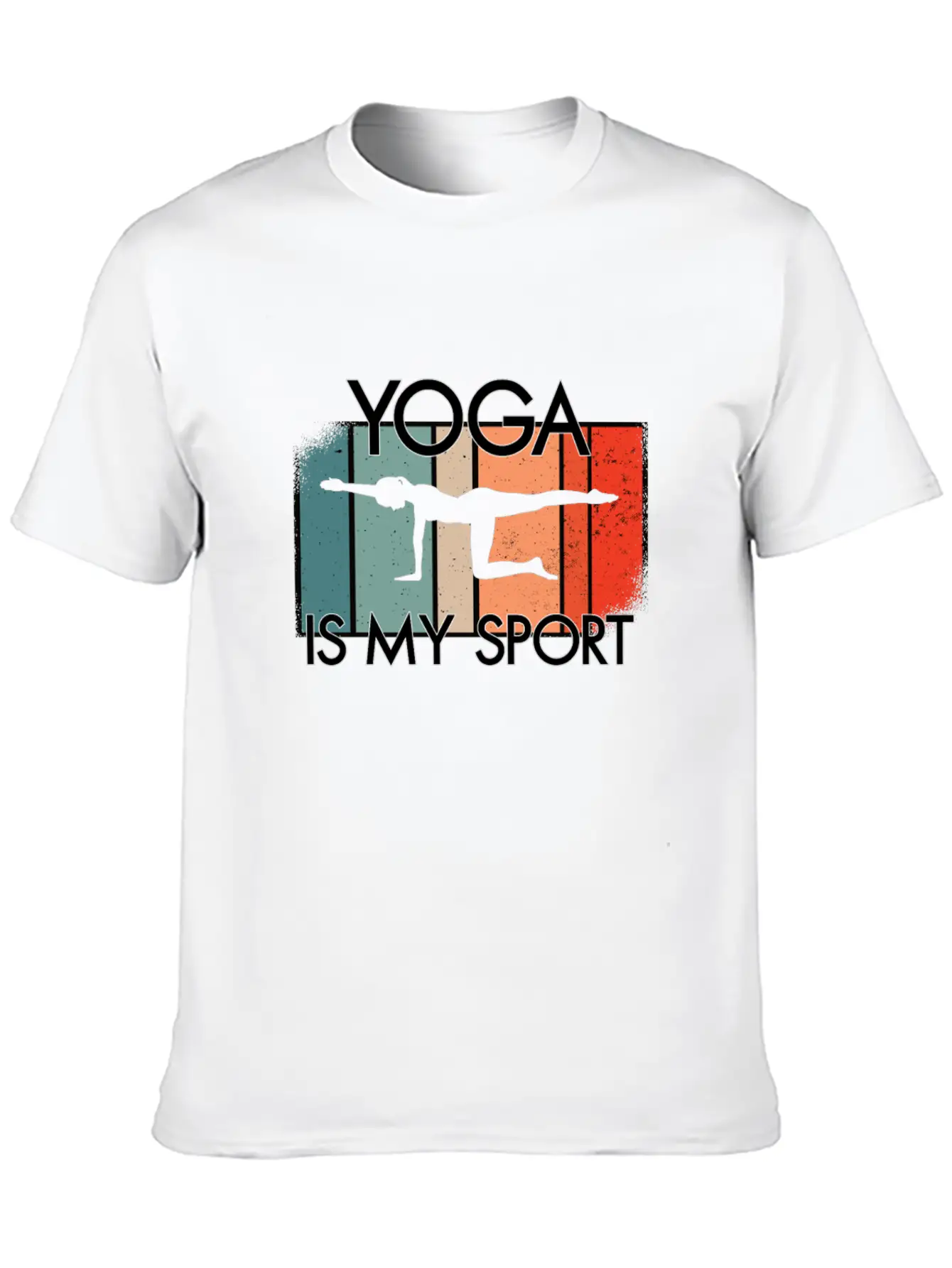 Yoga Is My Sport Casual Graphic T-Shirt – Simple And Comfortable Daily Wear