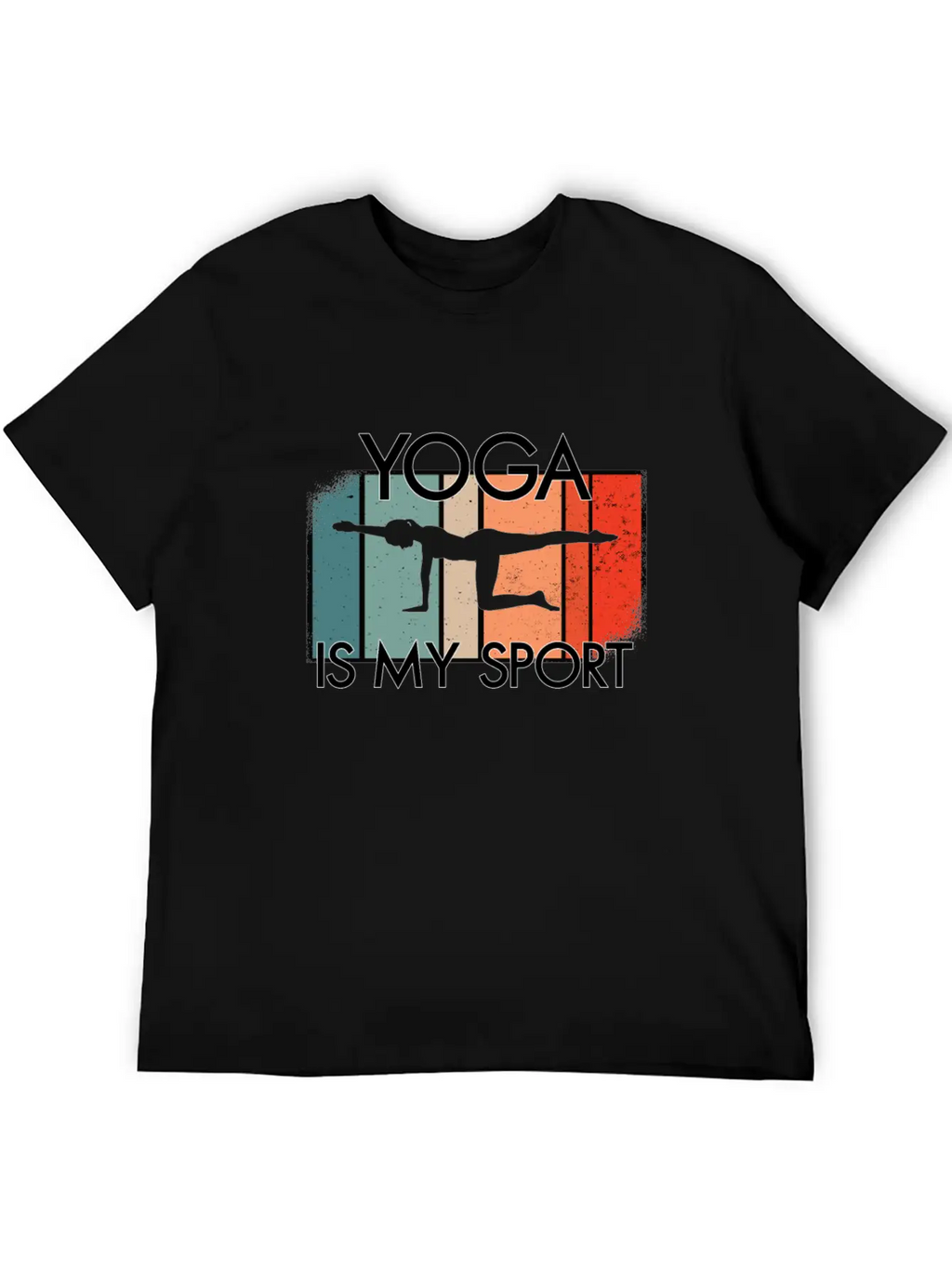 Yoga Is My Sport Casual Graphic T-Shirt – Simple And Comfortable Daily Wear