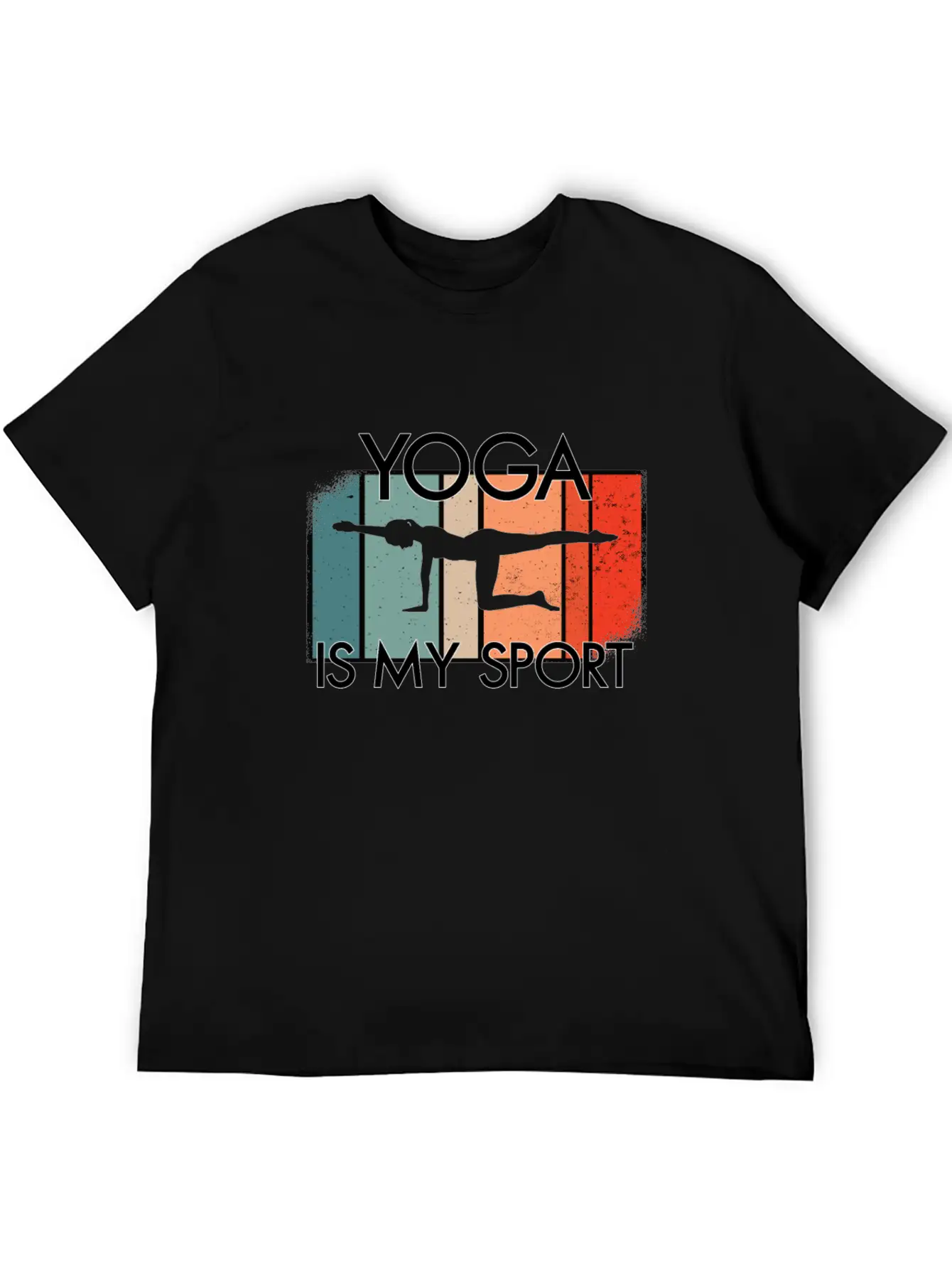 Yoga Is My Sport Casual Graphic T-Shirt – Simple And Comfortable Daily Wear