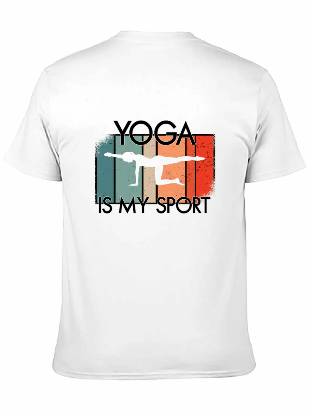 Yoga Is My Sport Casual Graphic T-Shirt – Simple And Comfortable Daily Wear