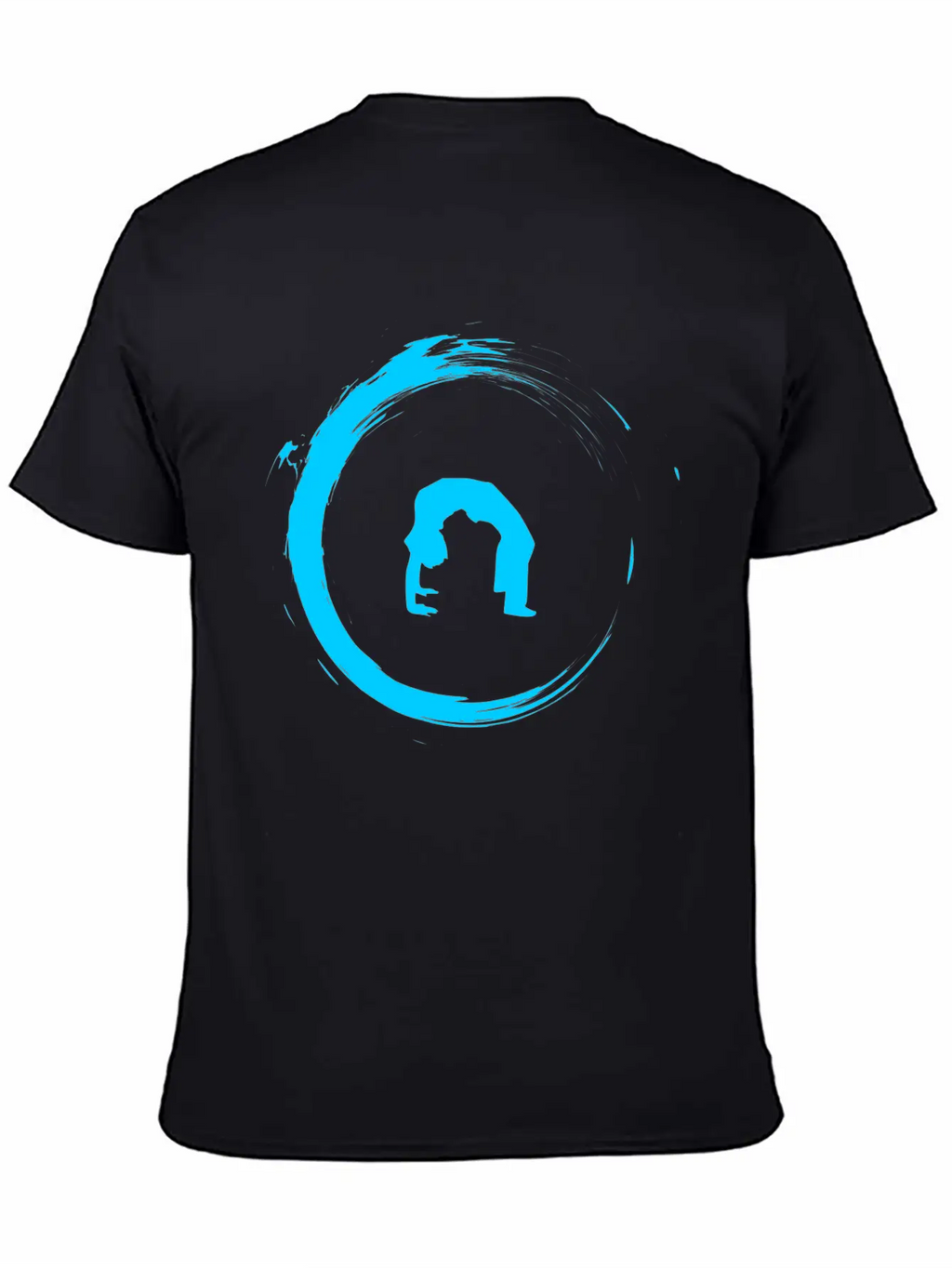 Yoga Meditation Gymnastics Unisex Short Sleeve Soft Cotton T-Shirt – Casual Everyday Wear