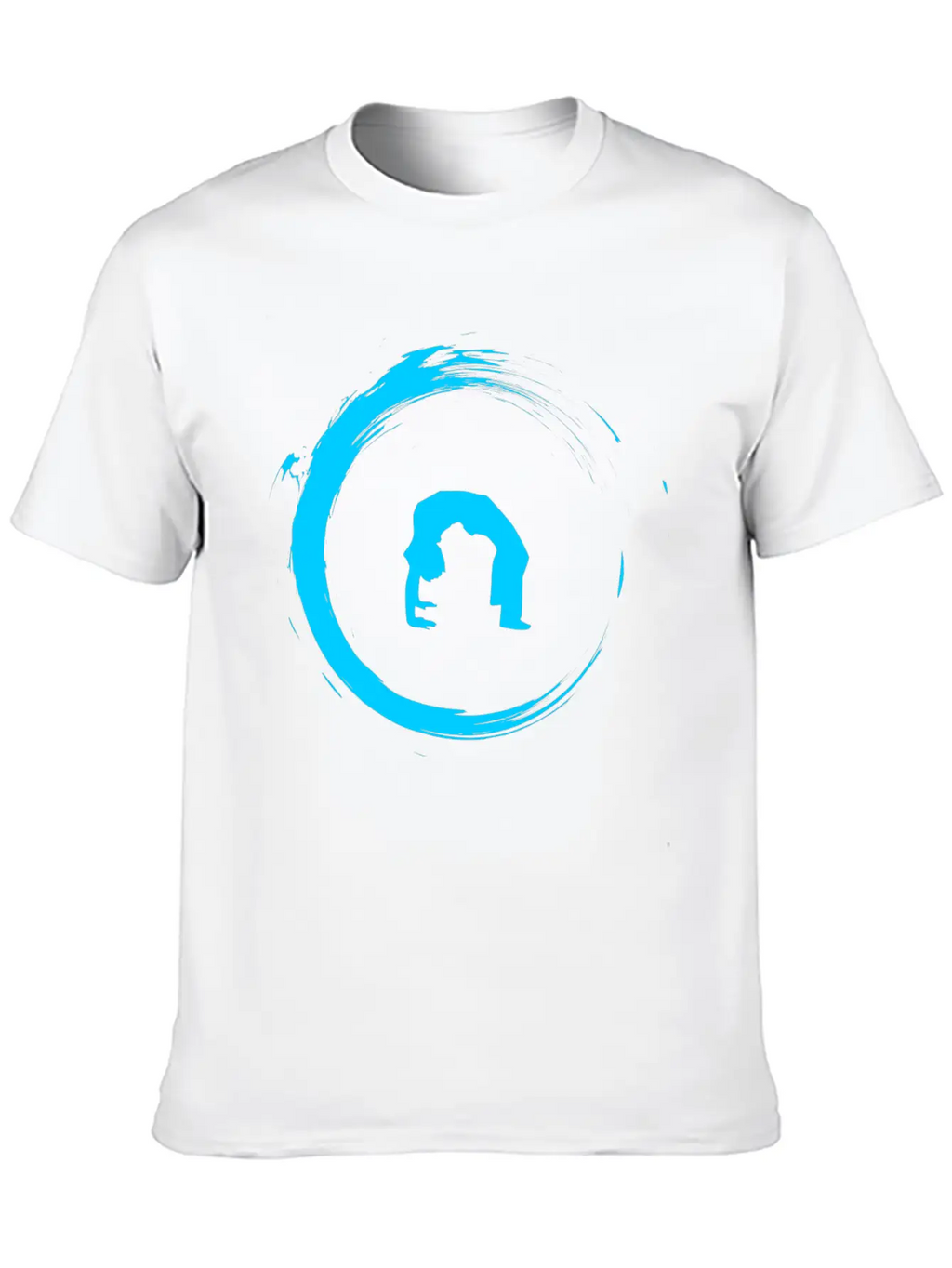 Yoga Meditation Gymnastics Unisex Short Sleeve Soft Cotton T-Shirt – Casual Everyday Wear