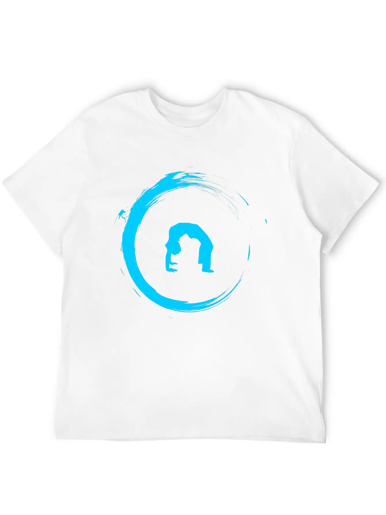 Yoga Meditation Gymnastics Unisex Short Sleeve Soft Cotton T-Shirt – Casual Everyday Wear