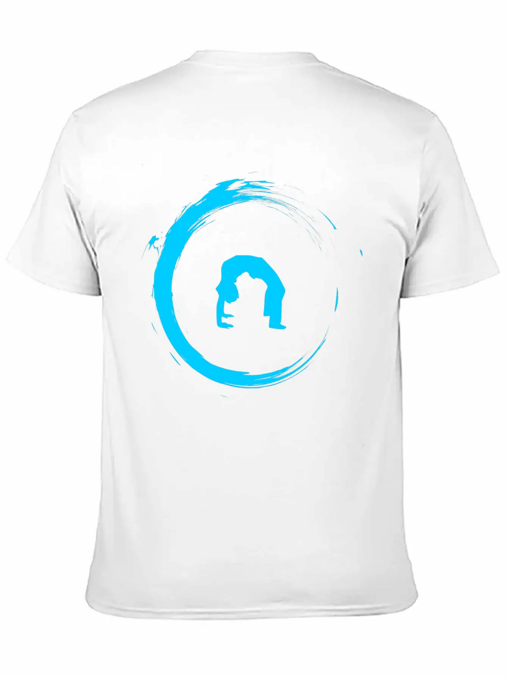 Yoga Meditation Gymnastics Unisex Short Sleeve Soft Cotton T-Shirt – Casual Everyday Wear