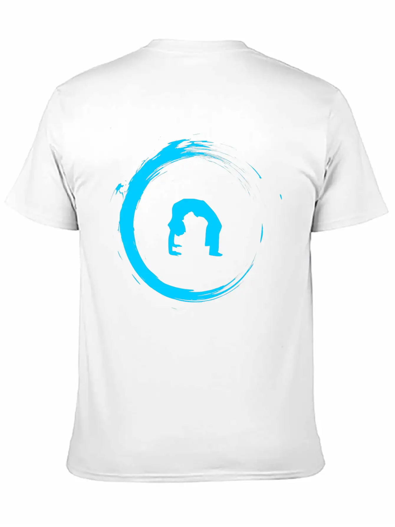 Yoga Meditation Gymnastics Unisex Short Sleeve Soft Cotton T-Shirt – Casual Everyday Wear