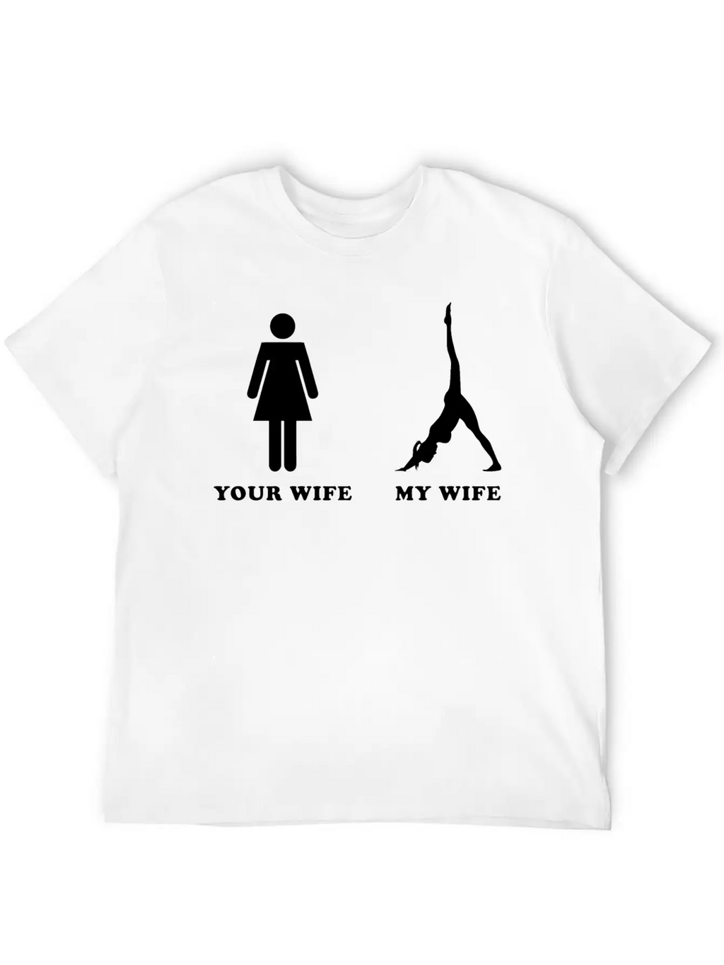 Yoga Of My Wife Classic Fit Graphic Tee For Daily Comfort – Unisex Cotton Shirt